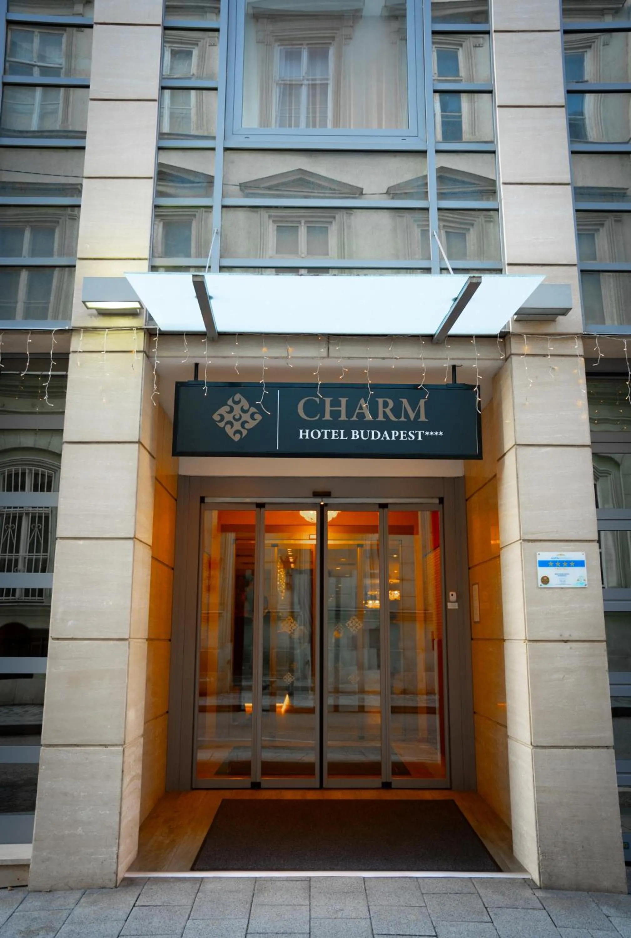 Property building in Charm Hotel Budapest - formerly Boutique Hotel Budapest
