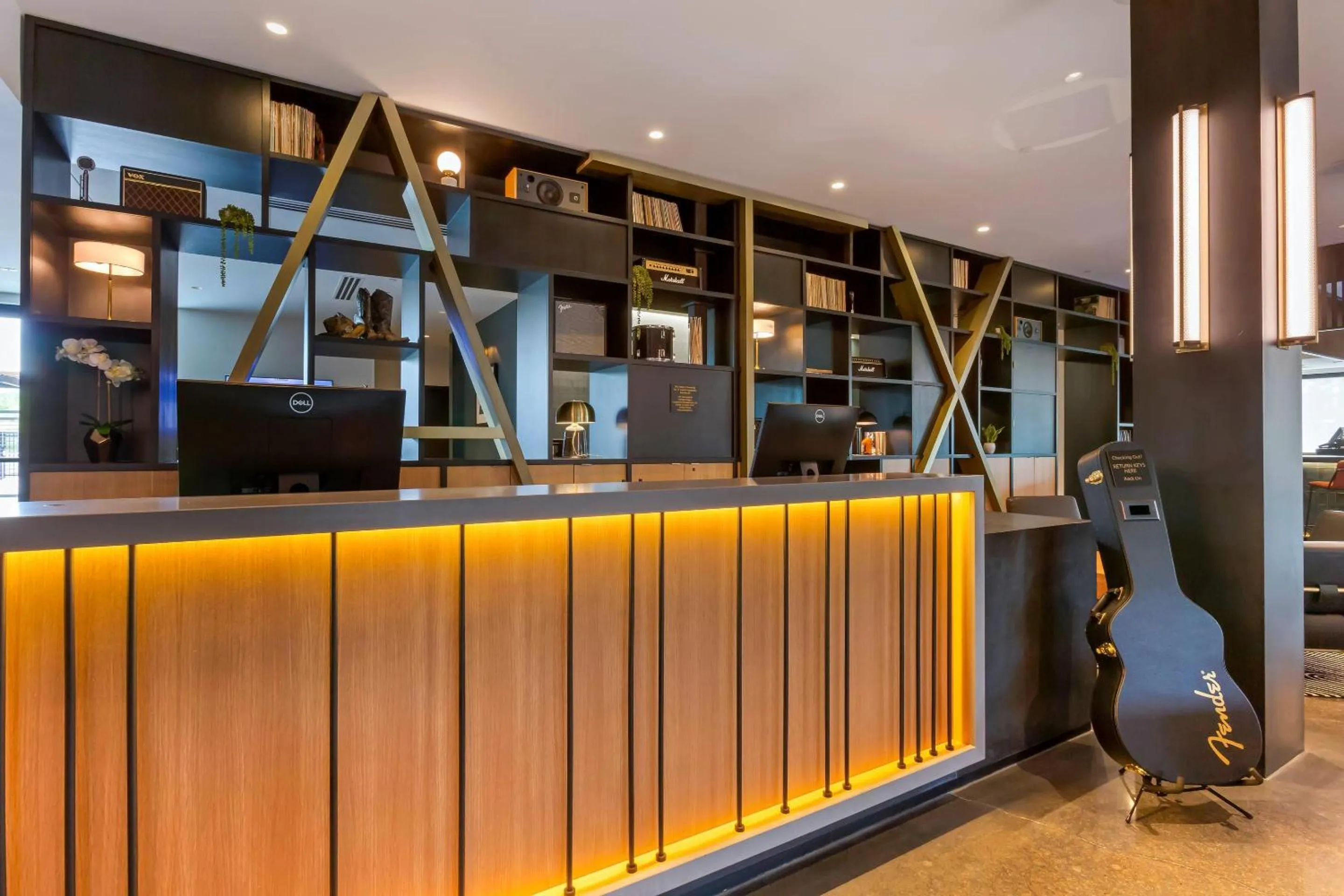 Lobby or reception in Cambria Hotel Austin Airport