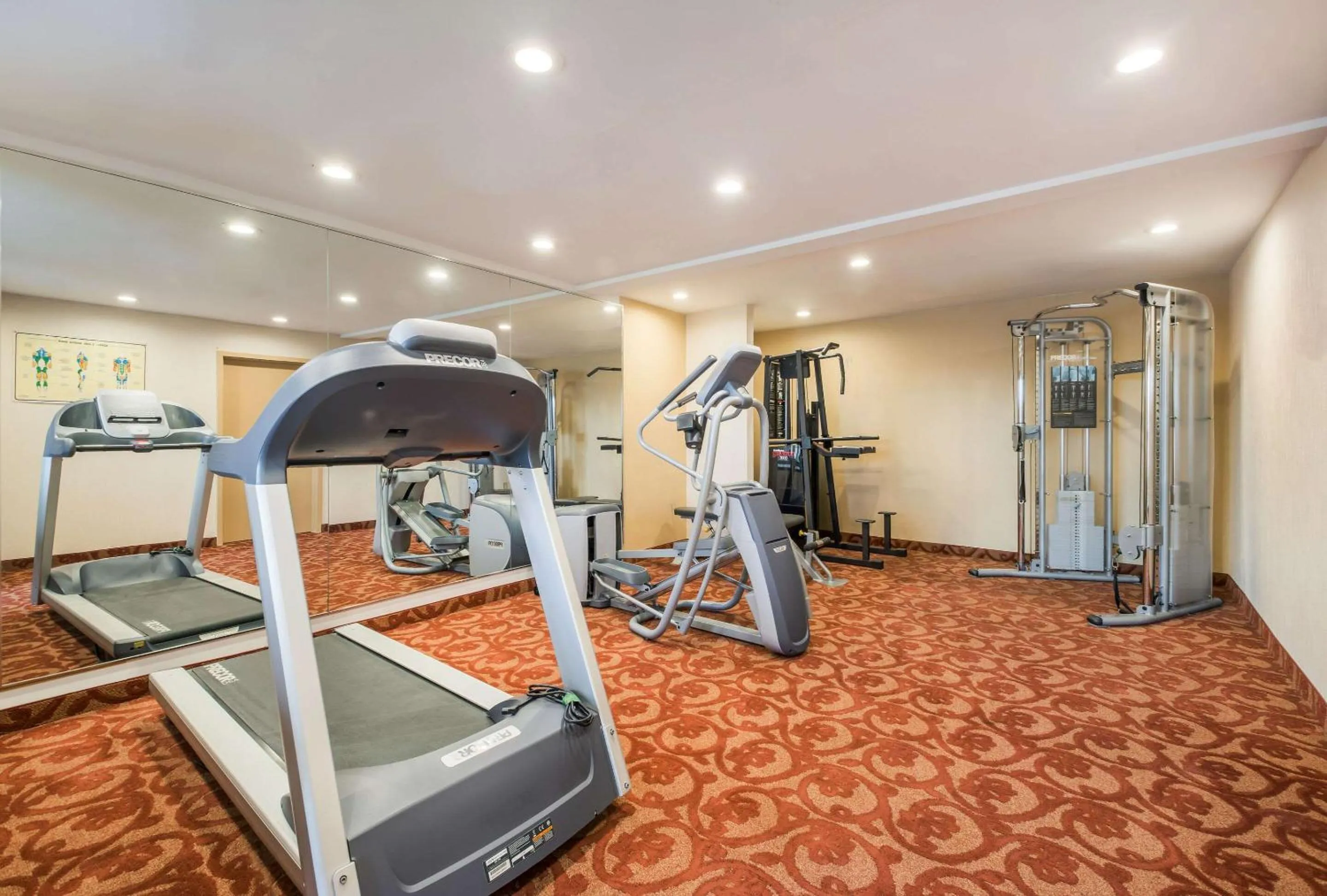 Fitness centre/facilities in Suburban Studios Buffalo Airport
