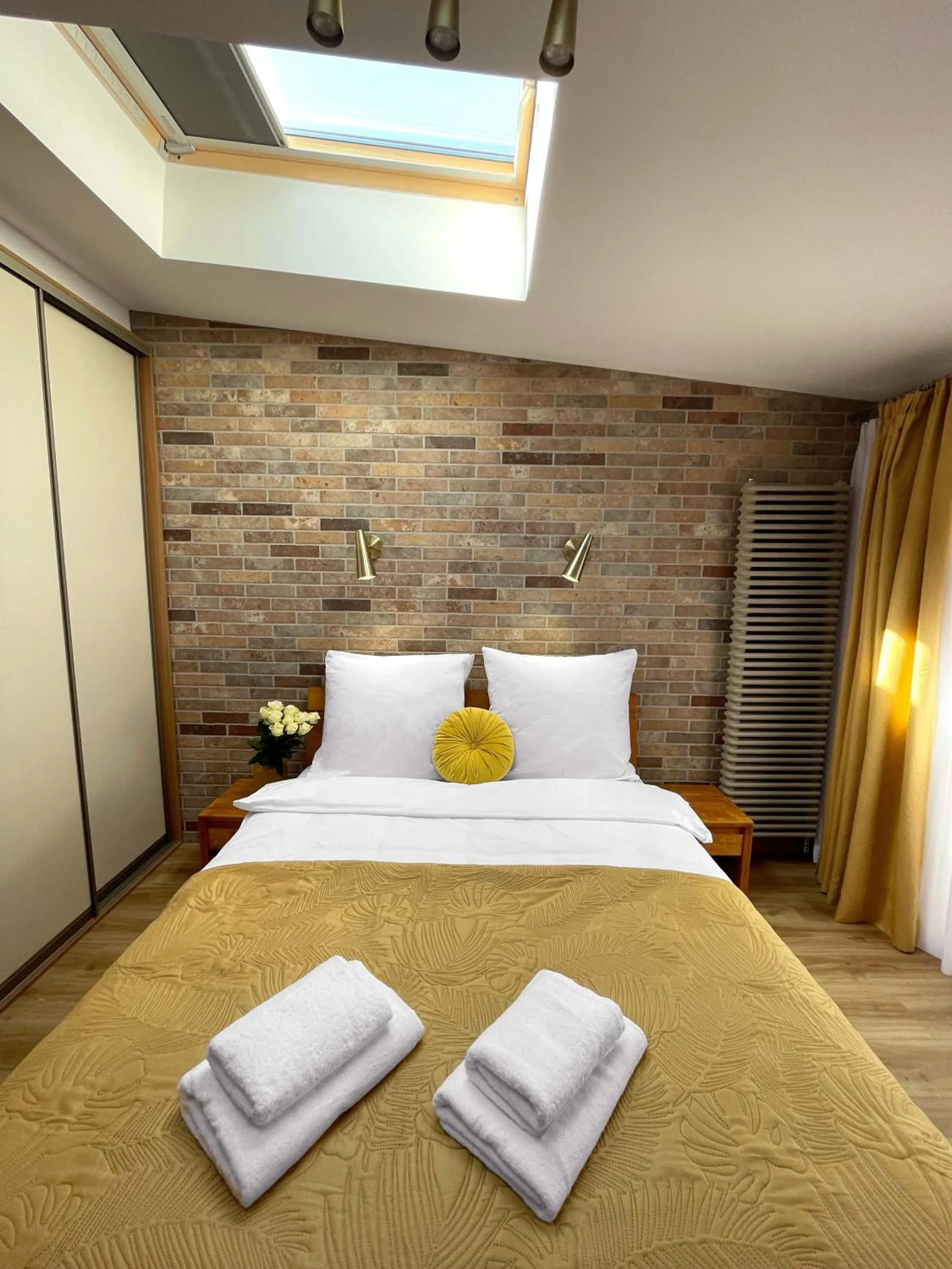 Bedroom, Bed in Starowiślna 41-43 by PI Apartments