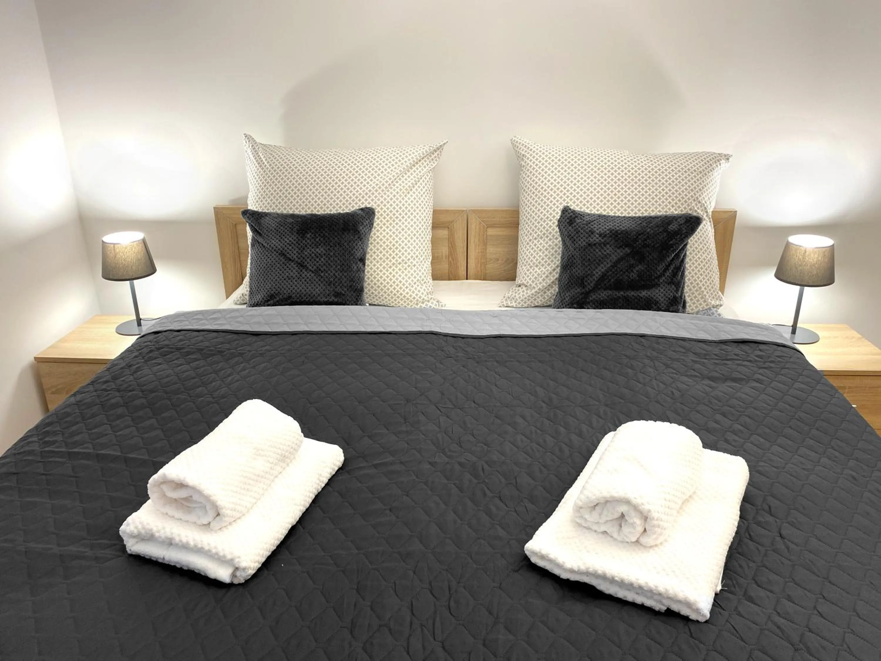 Bedroom, Bed in Starowiślna 41-43 by PI Apartments