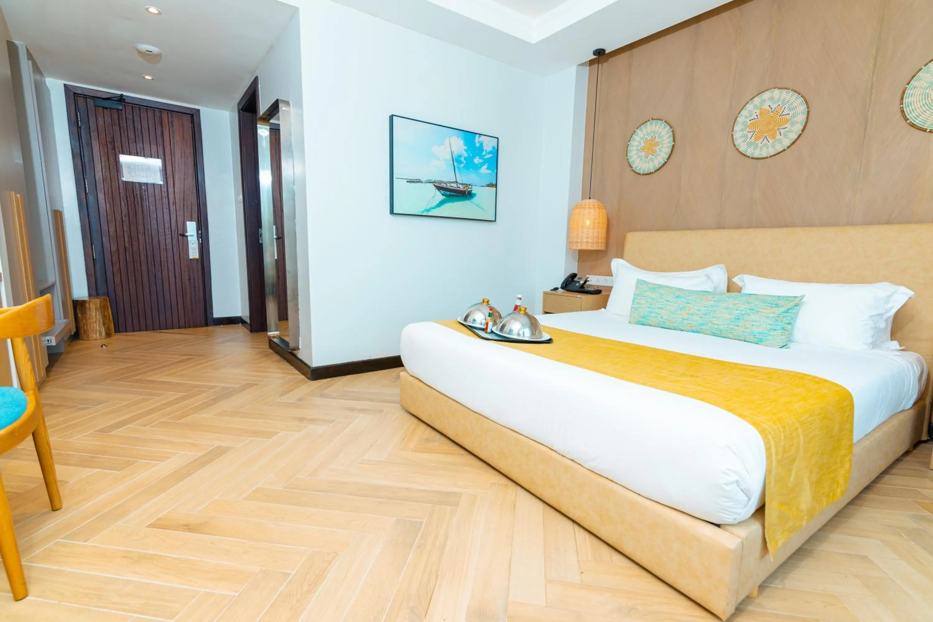 Bedroom, Bed in Ulwazi Place Hotel by Trianum