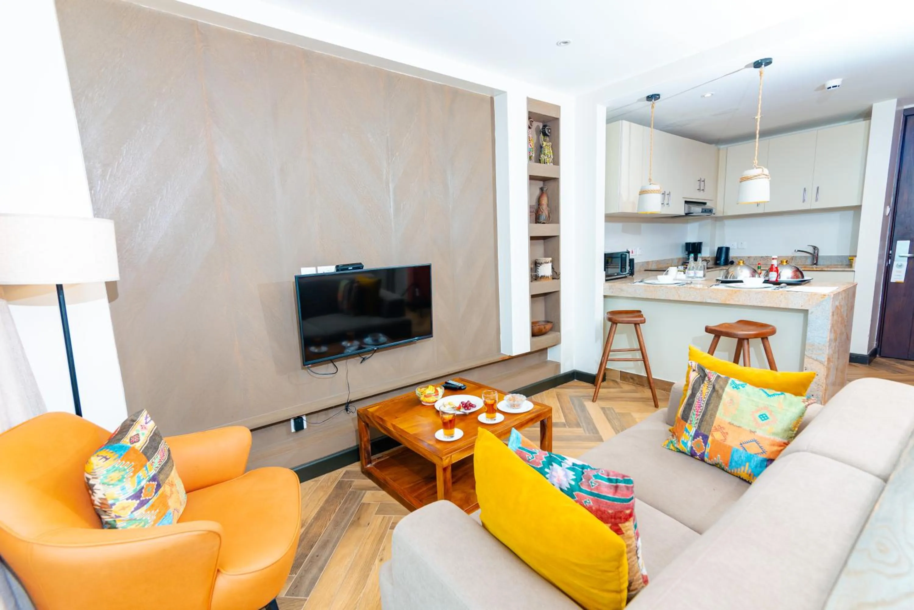 Living room in Ulwazi Place Hotel by Trianum