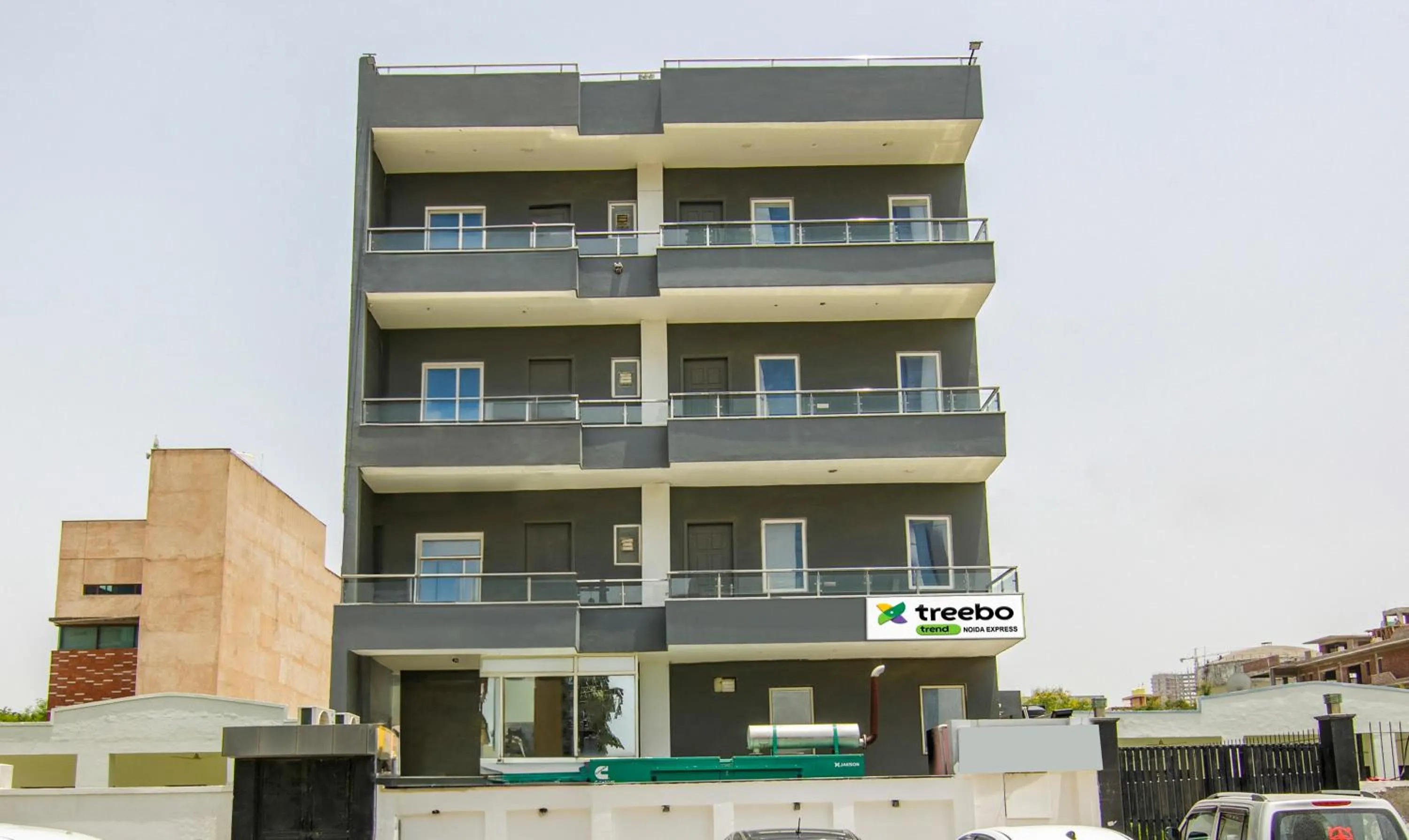 Property building in Treebo Noida Express