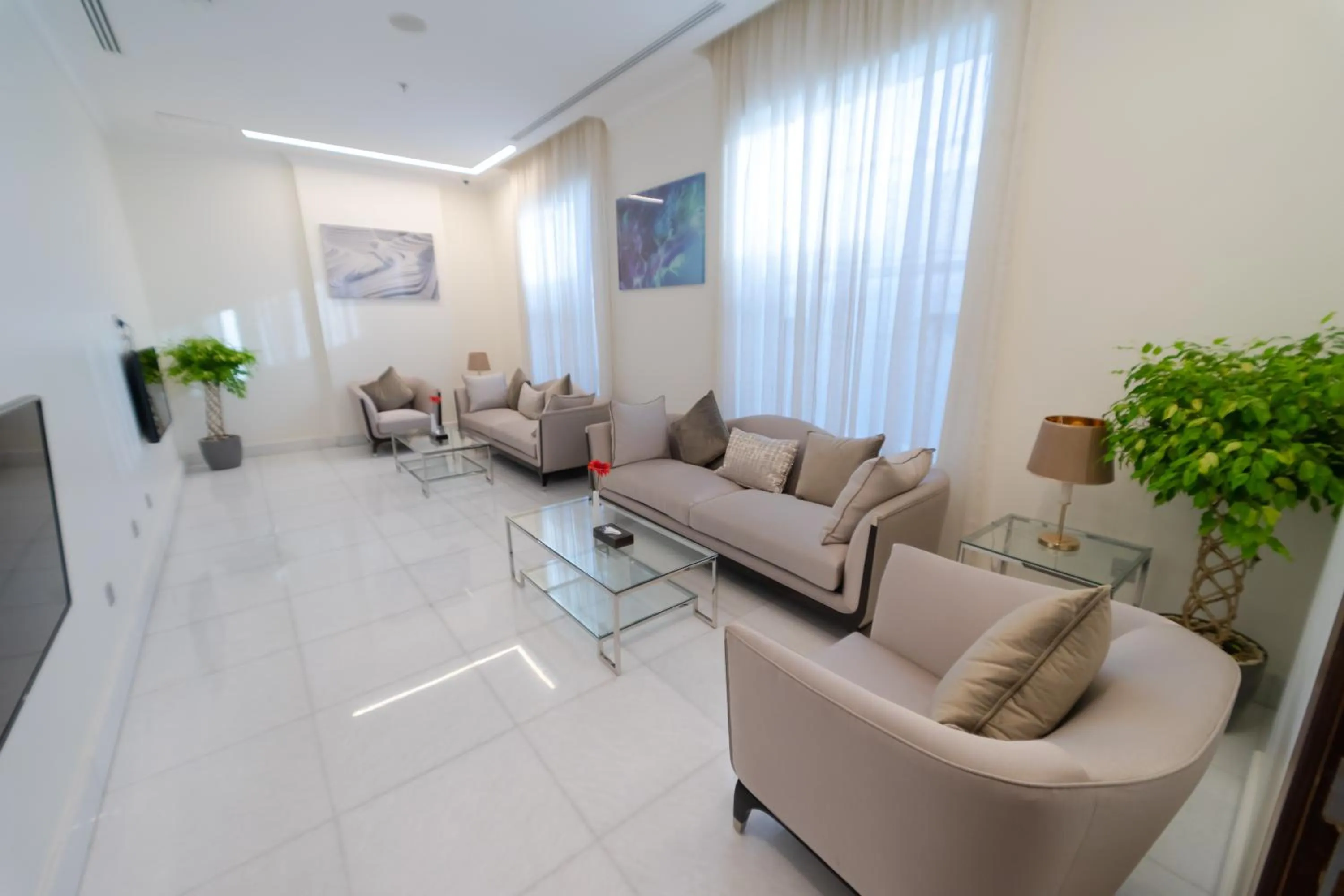 Lobby or reception in The Gate Hotel and Apartments