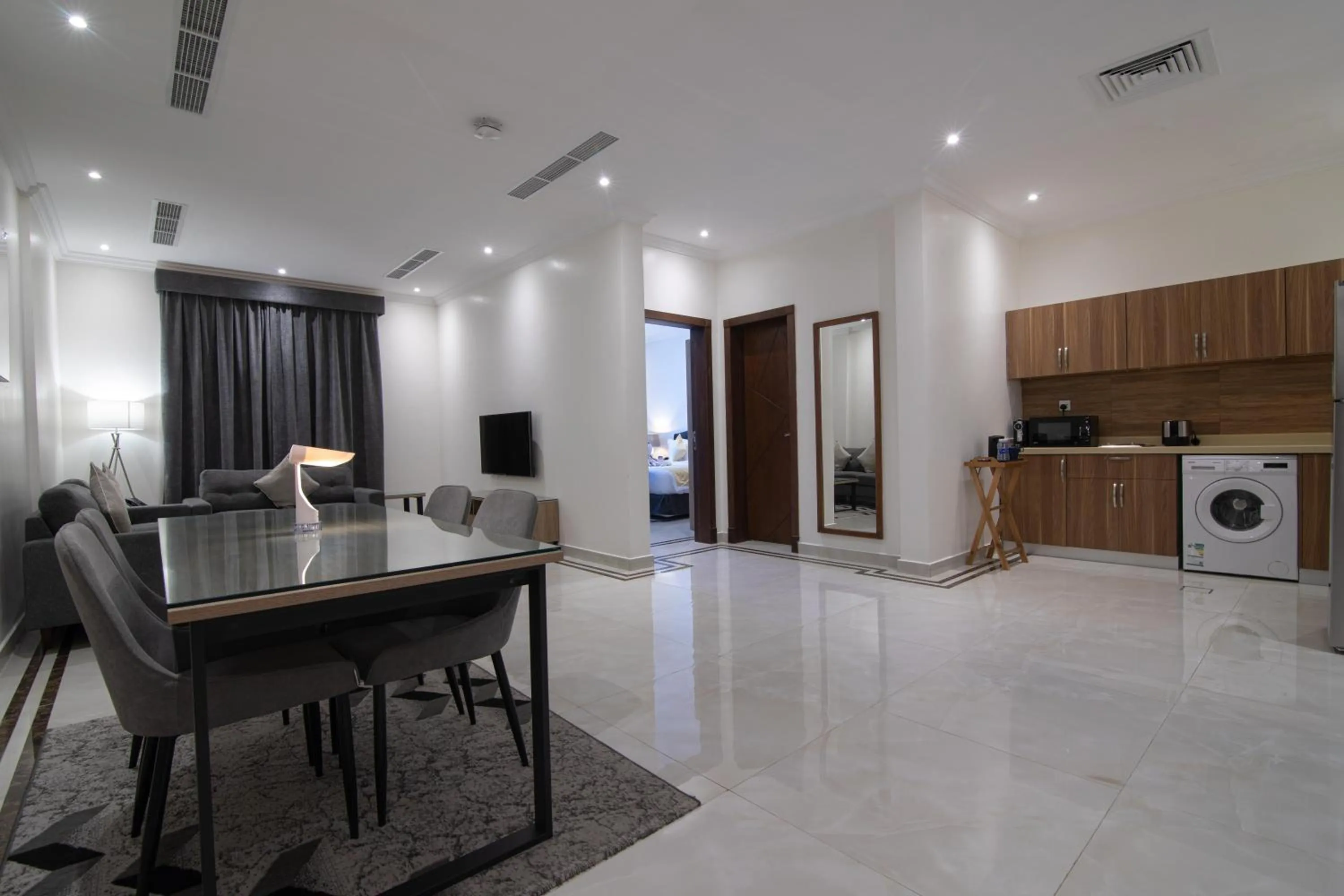 Kitchen or kitchenette in The Gate Hotel and Apartments