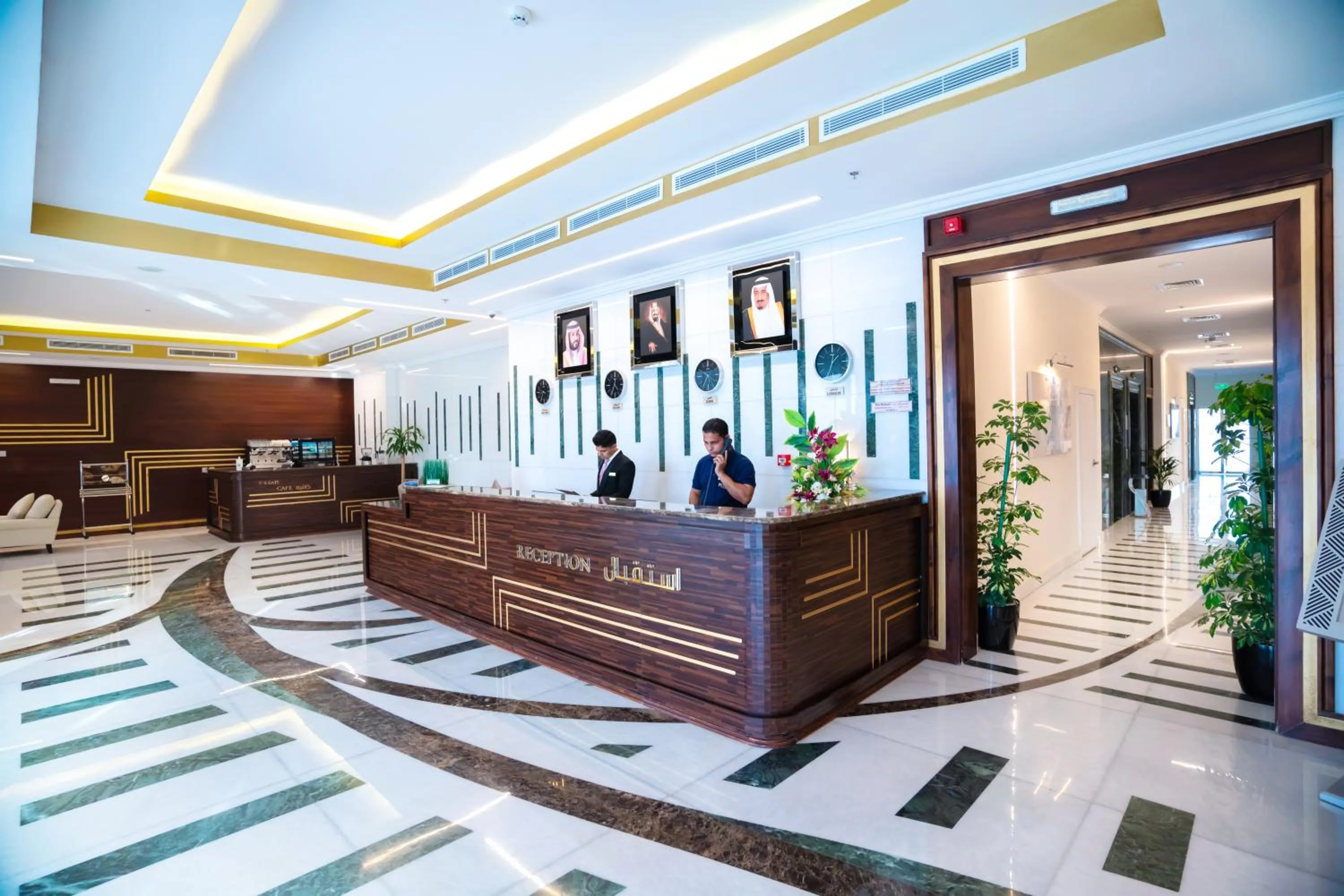 Lobby or reception in The Gate Hotel and Apartments