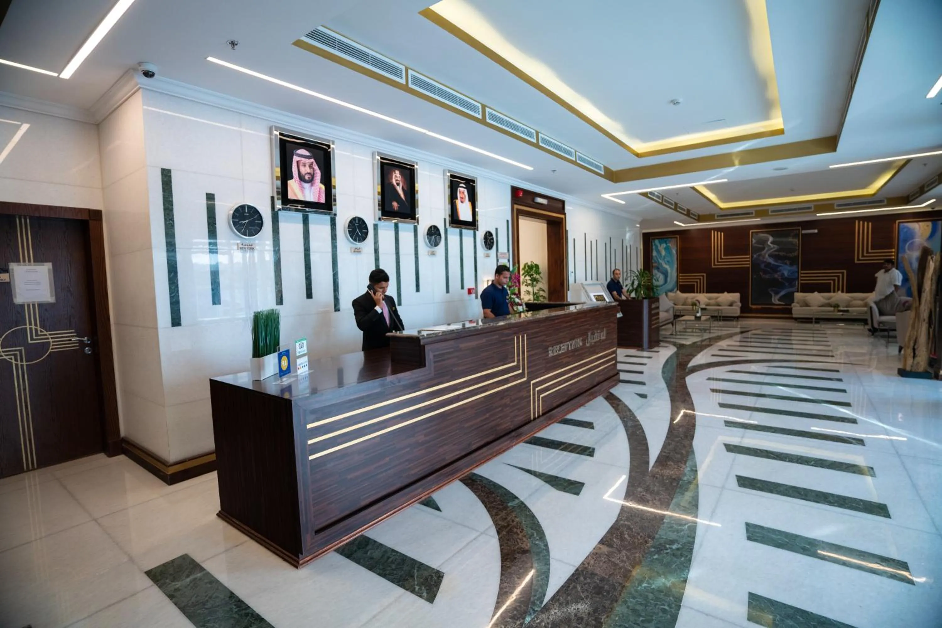 Lobby or reception in The Gate Hotel and Apartments