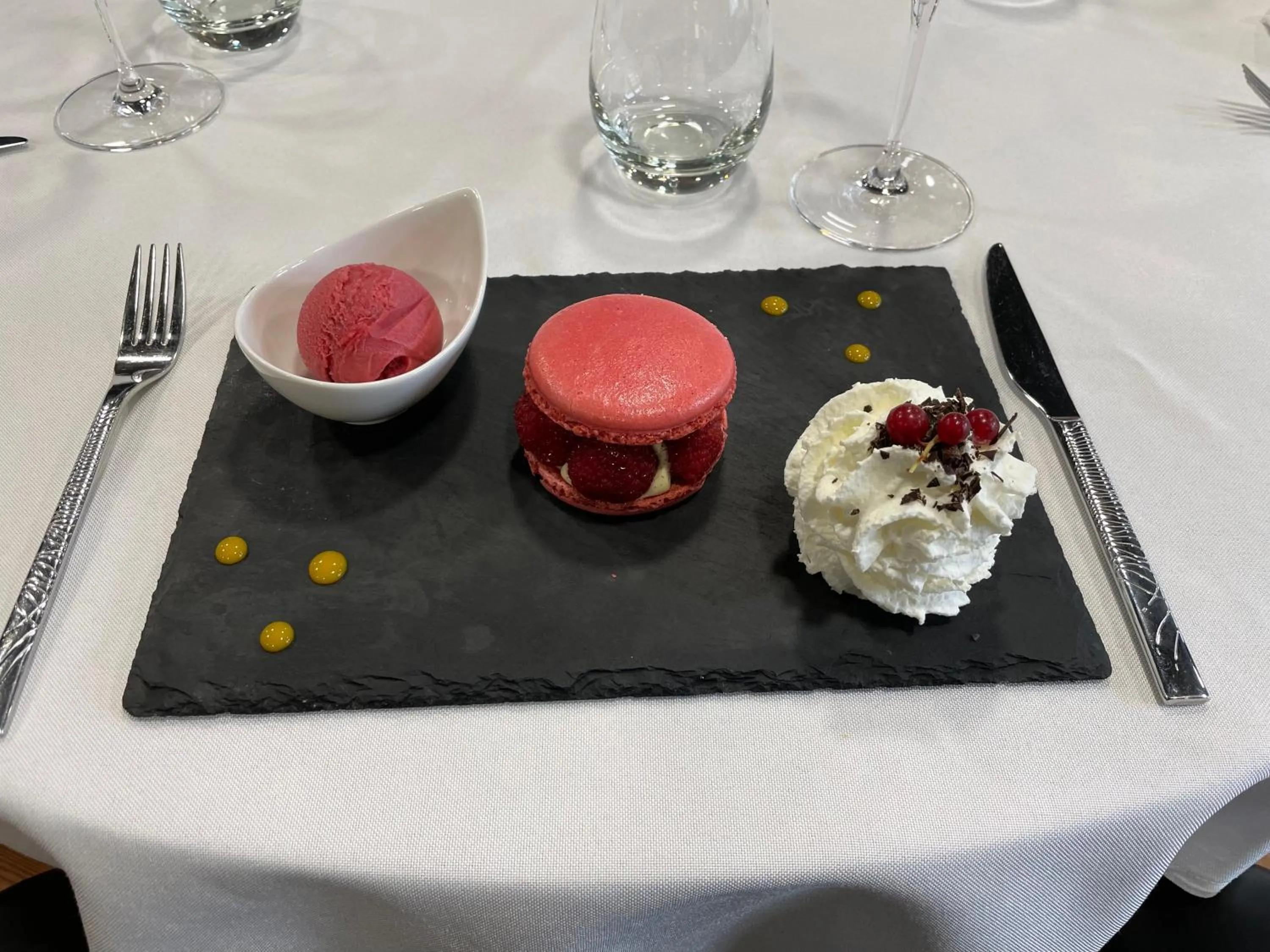 Food and drinks in Hôtel & Spa du Tremplin