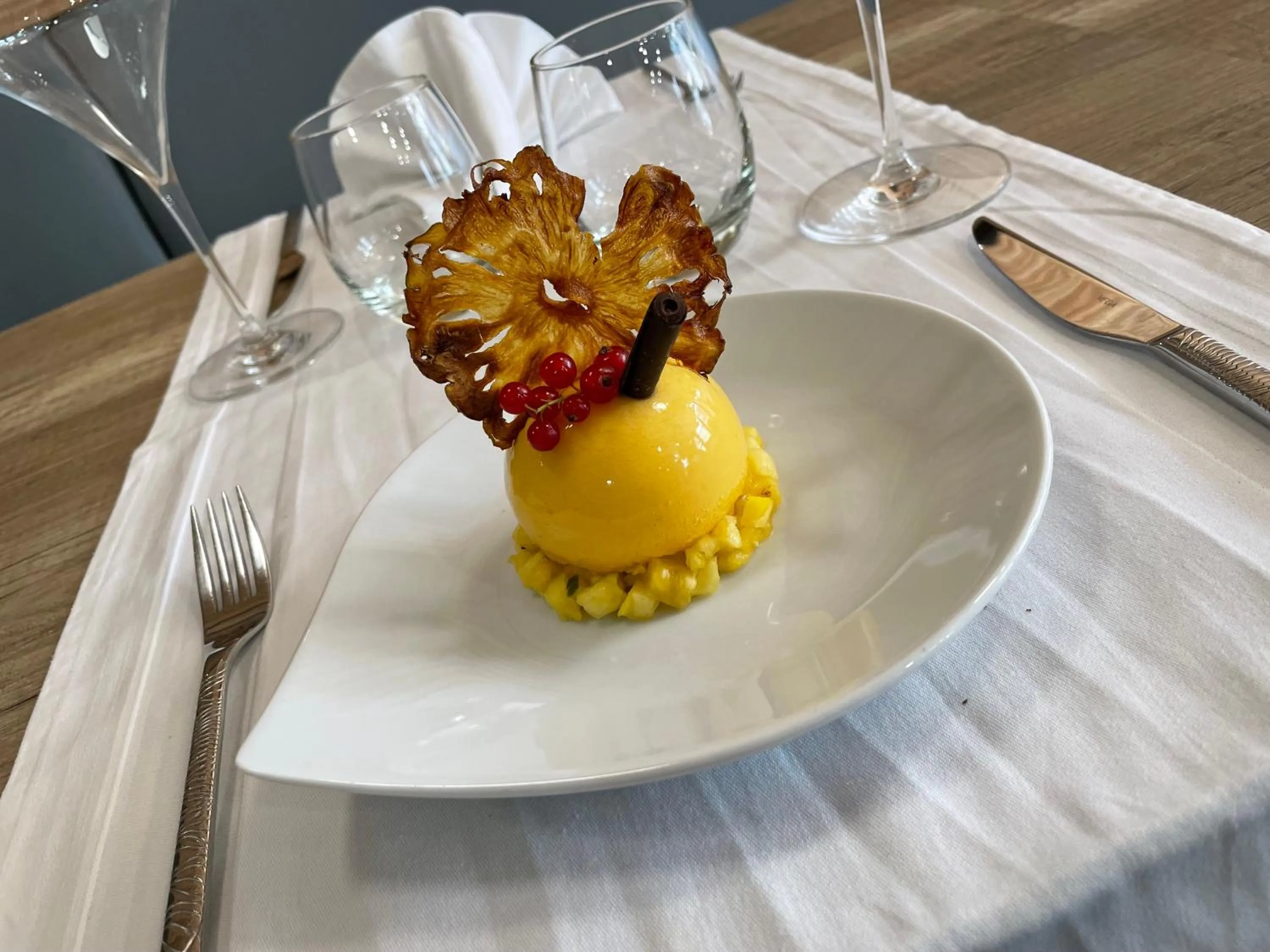 Restaurant/places to eat in Hôtel & Spa du Tremplin