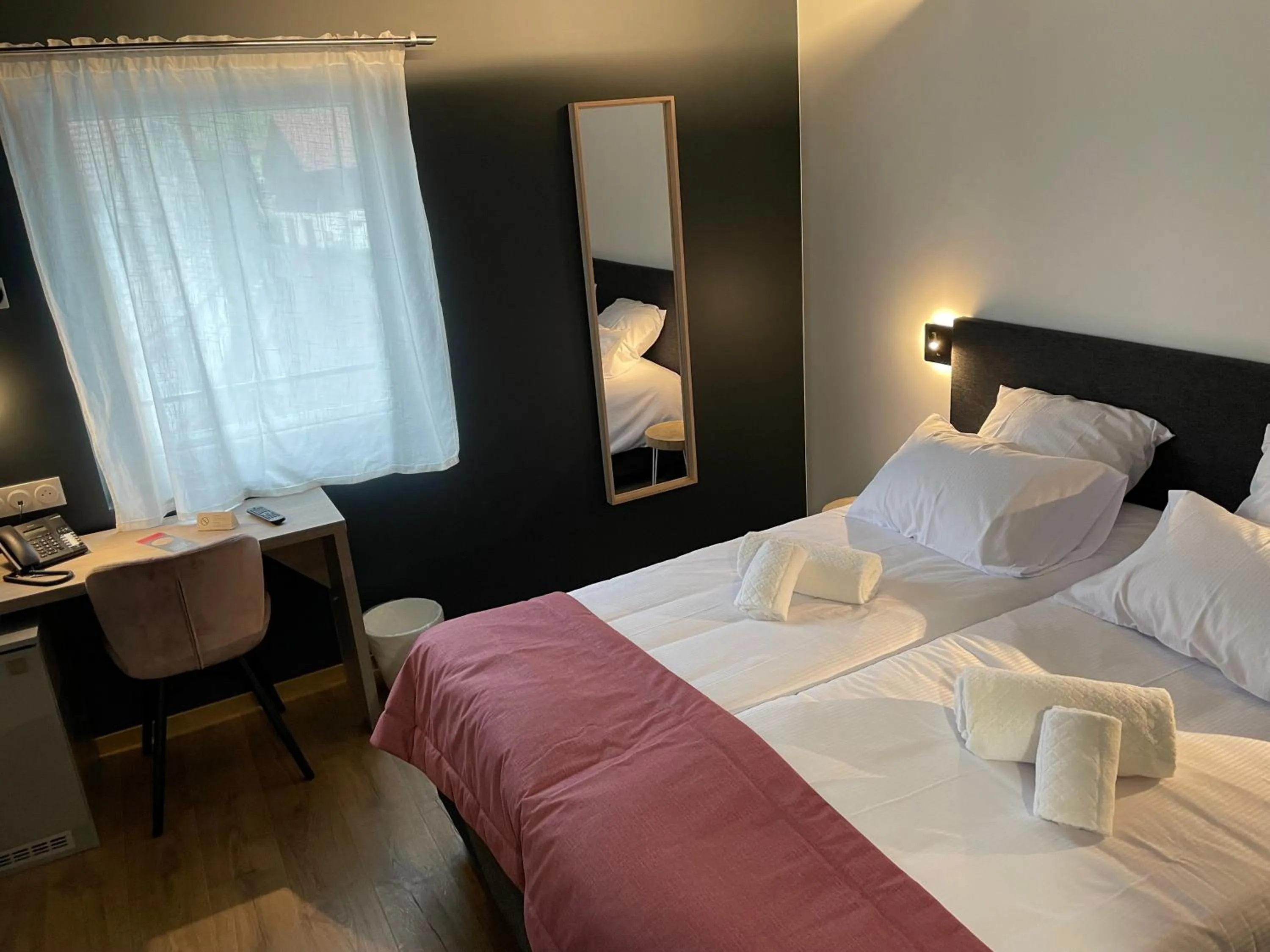 Bed in Hôtel & Spa du Tremplin