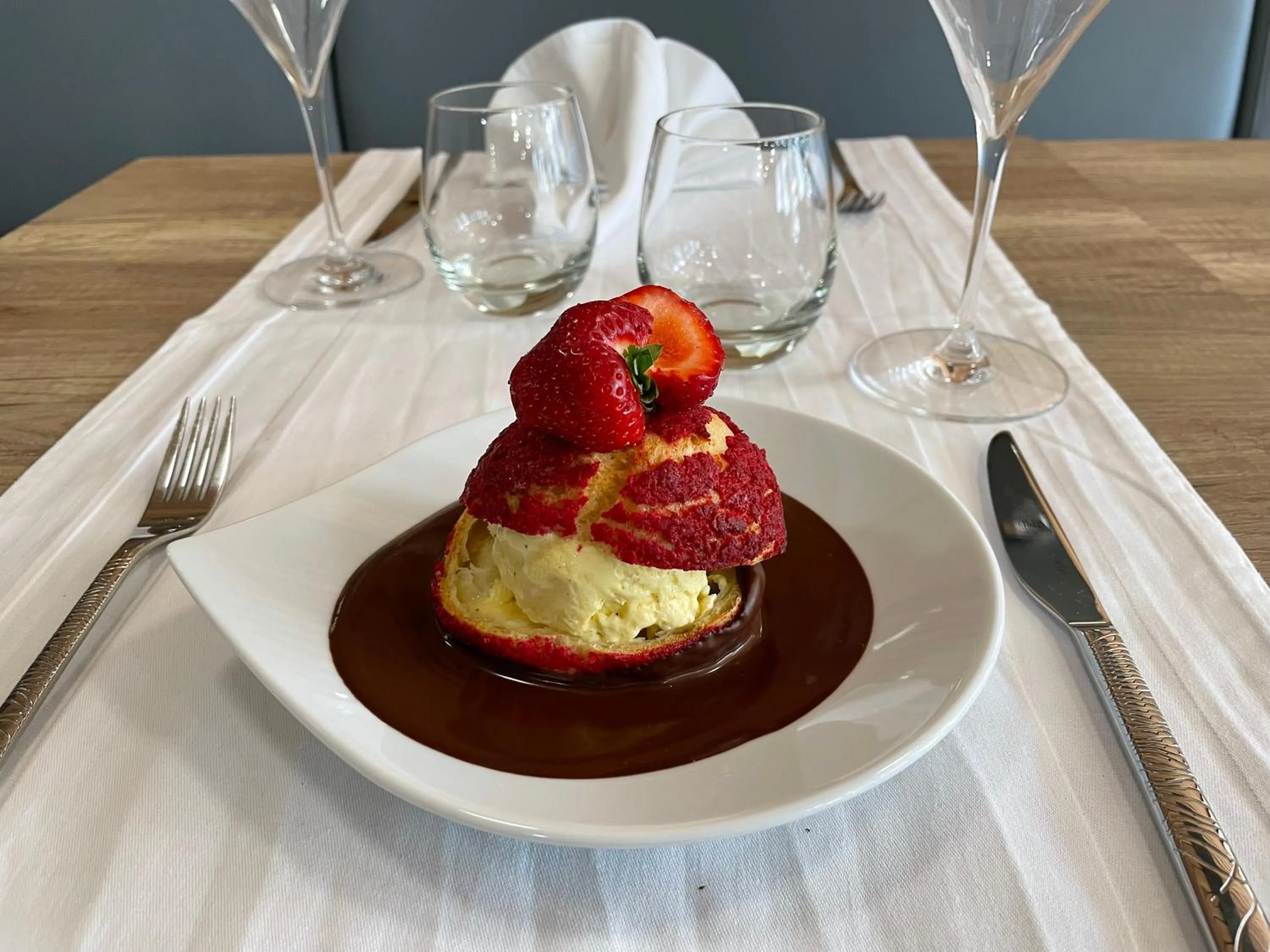 Restaurant/places to eat in Hôtel & Spa du Tremplin