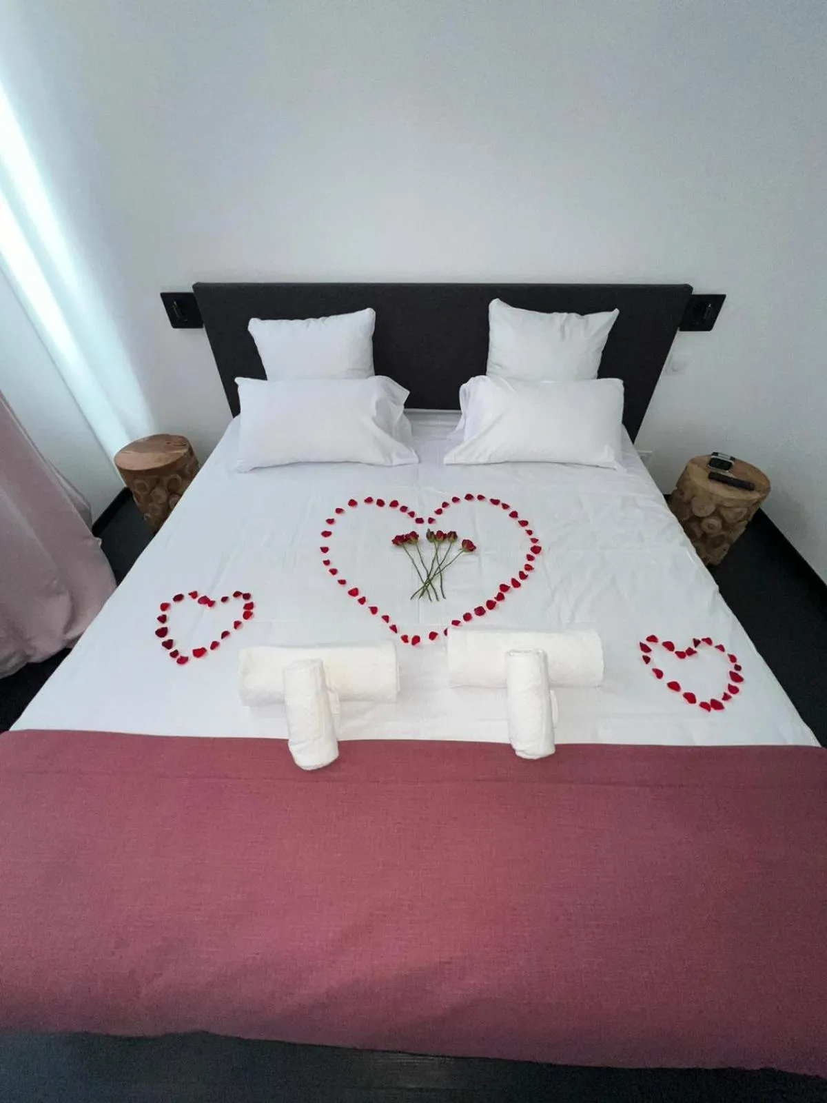 Bed in Hôtel & Spa du Tremplin