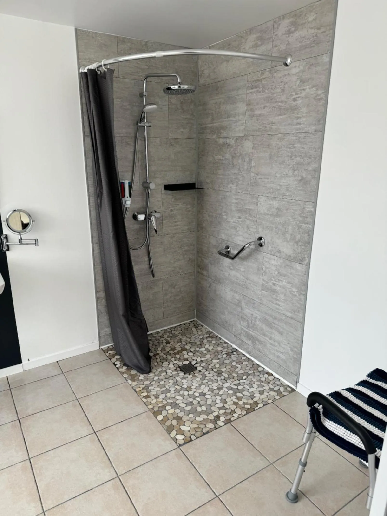 Property building, Bathroom in Hôtel & Spa du Tremplin
