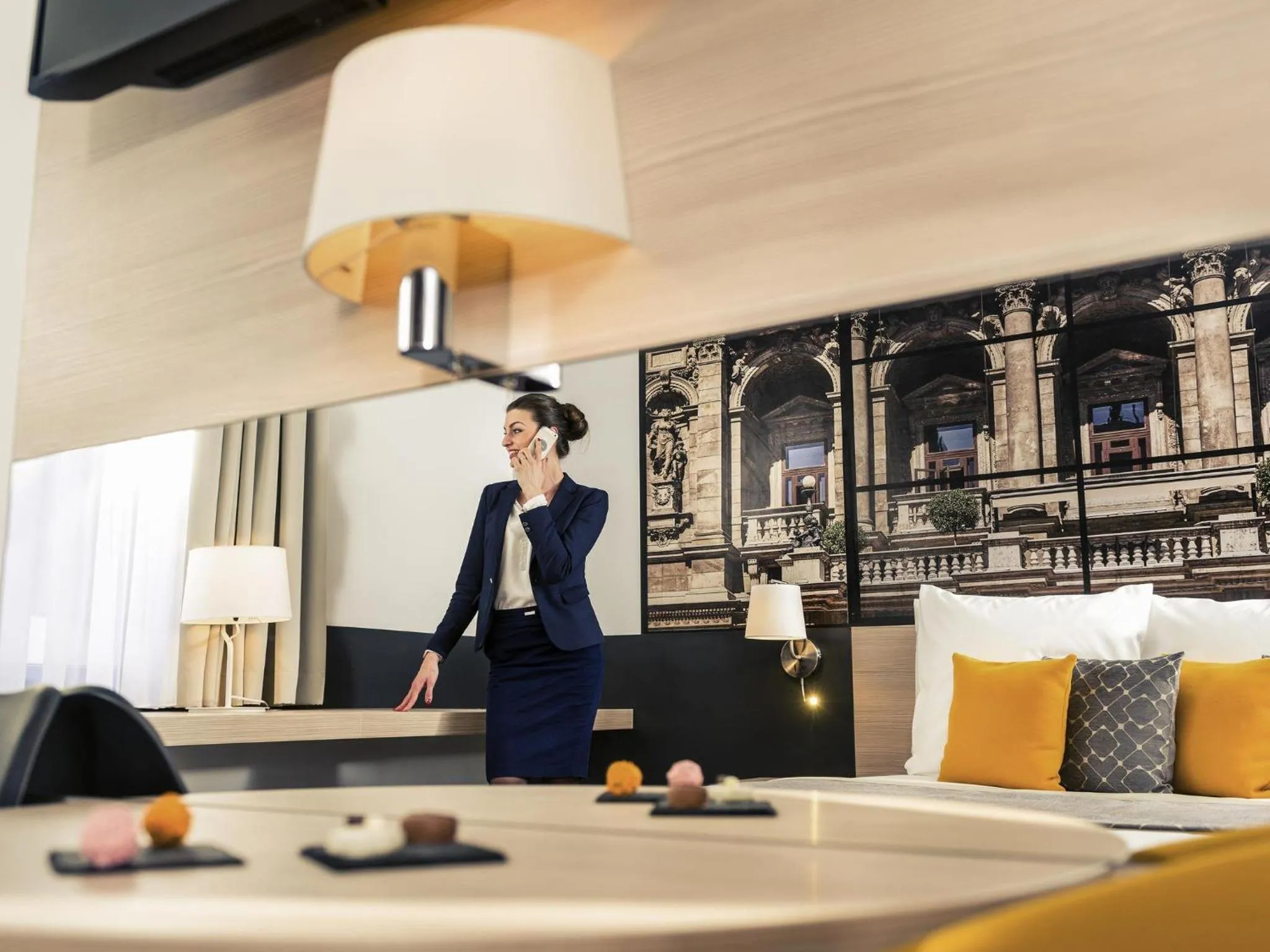 Bedroom in Mercure Budapest City Center