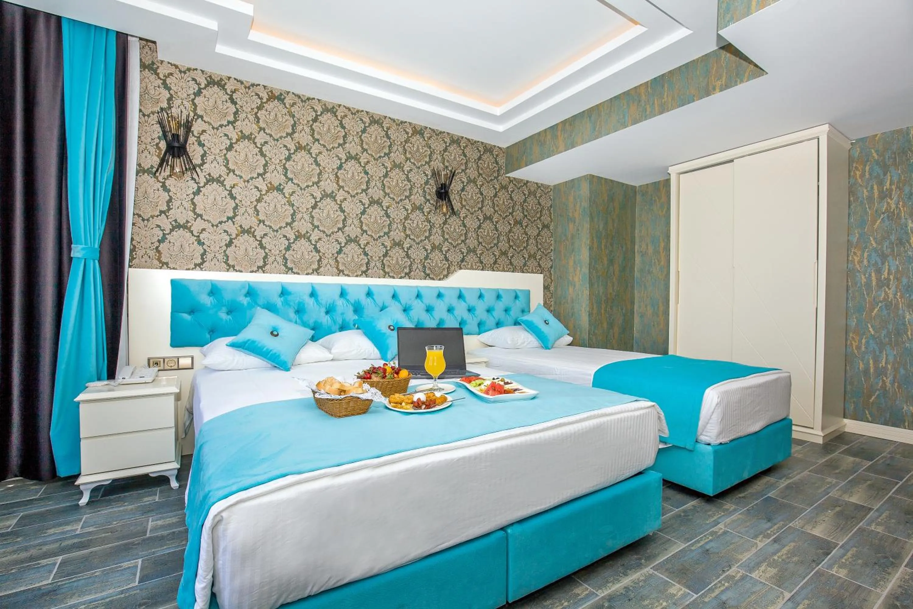 Photo of the whole room, Bed in The Lea Hotel