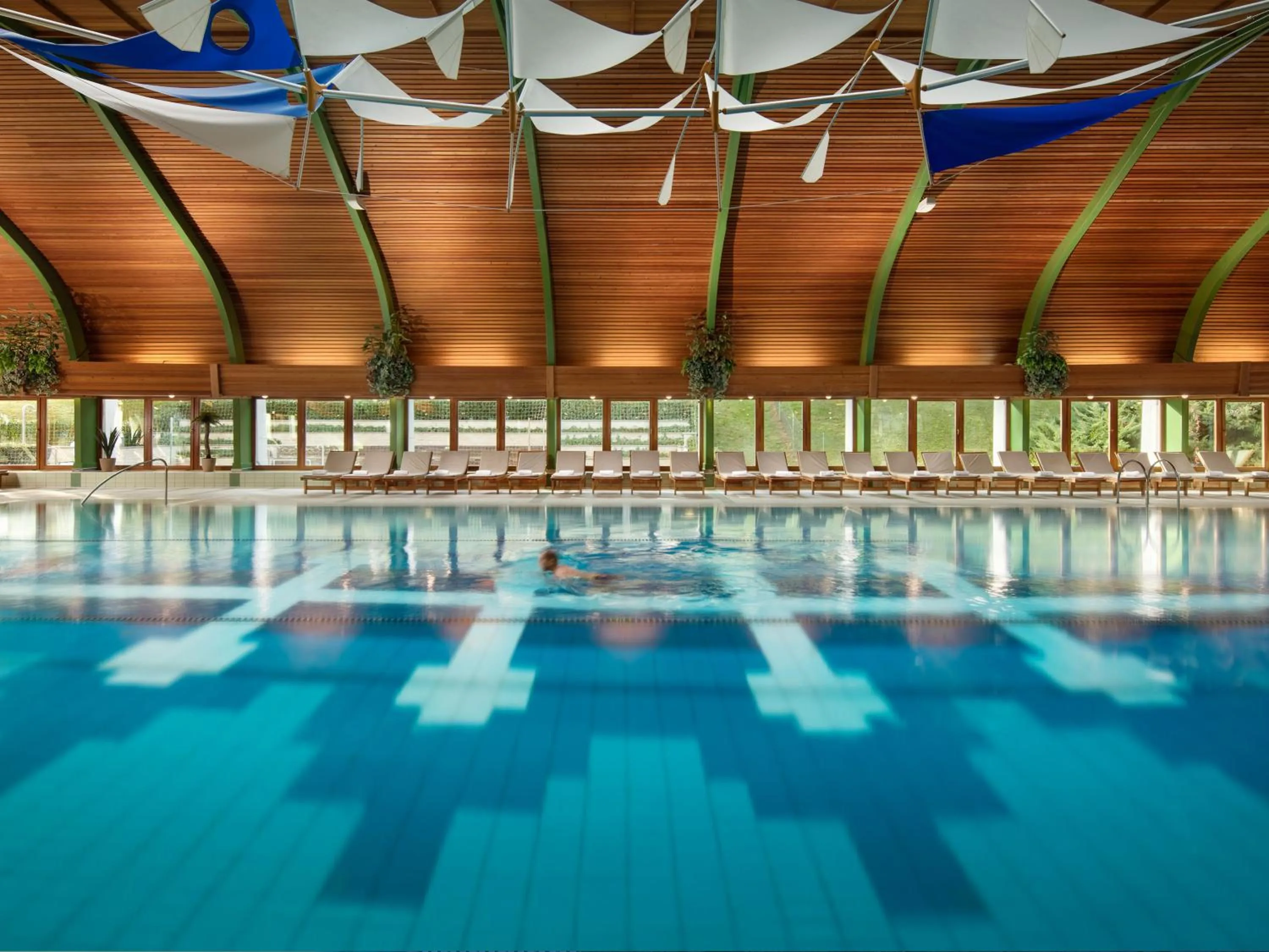 Swimming pool in Hotel Carbona Thermal Spa