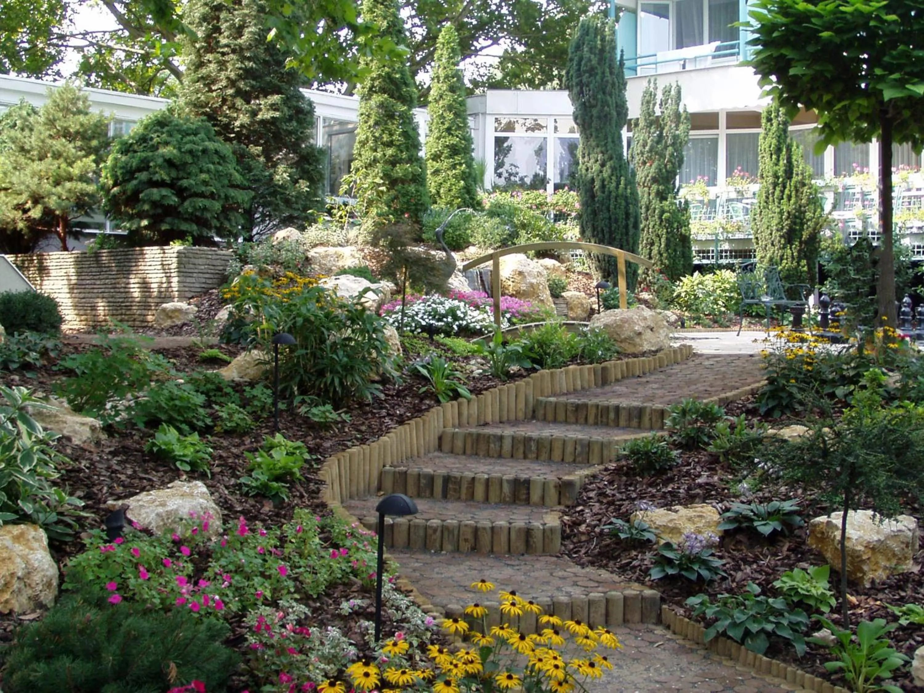 Garden in Hotel Carbona Thermal Spa