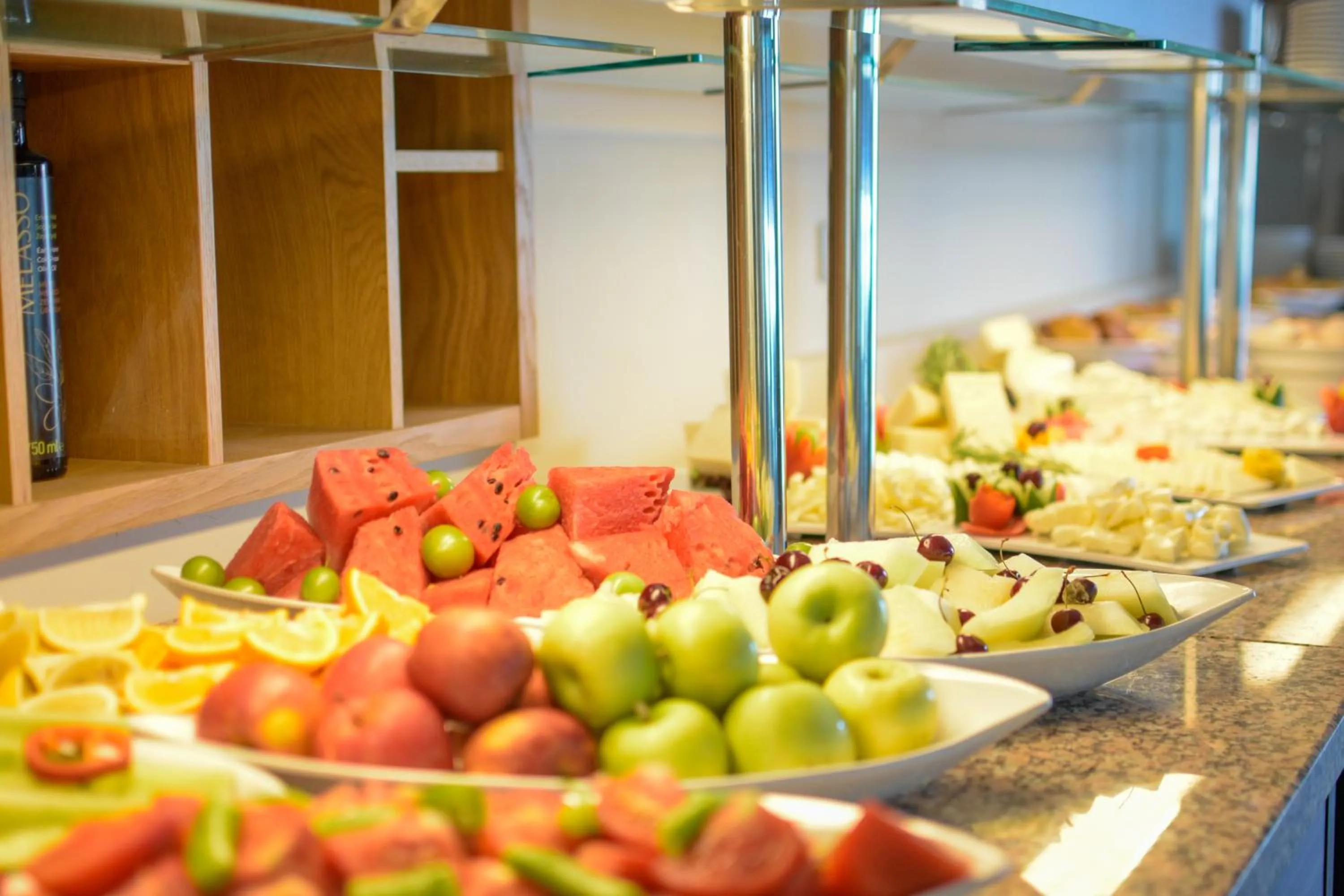 Buffet breakfast in Güllük Yalı Boutique Otel