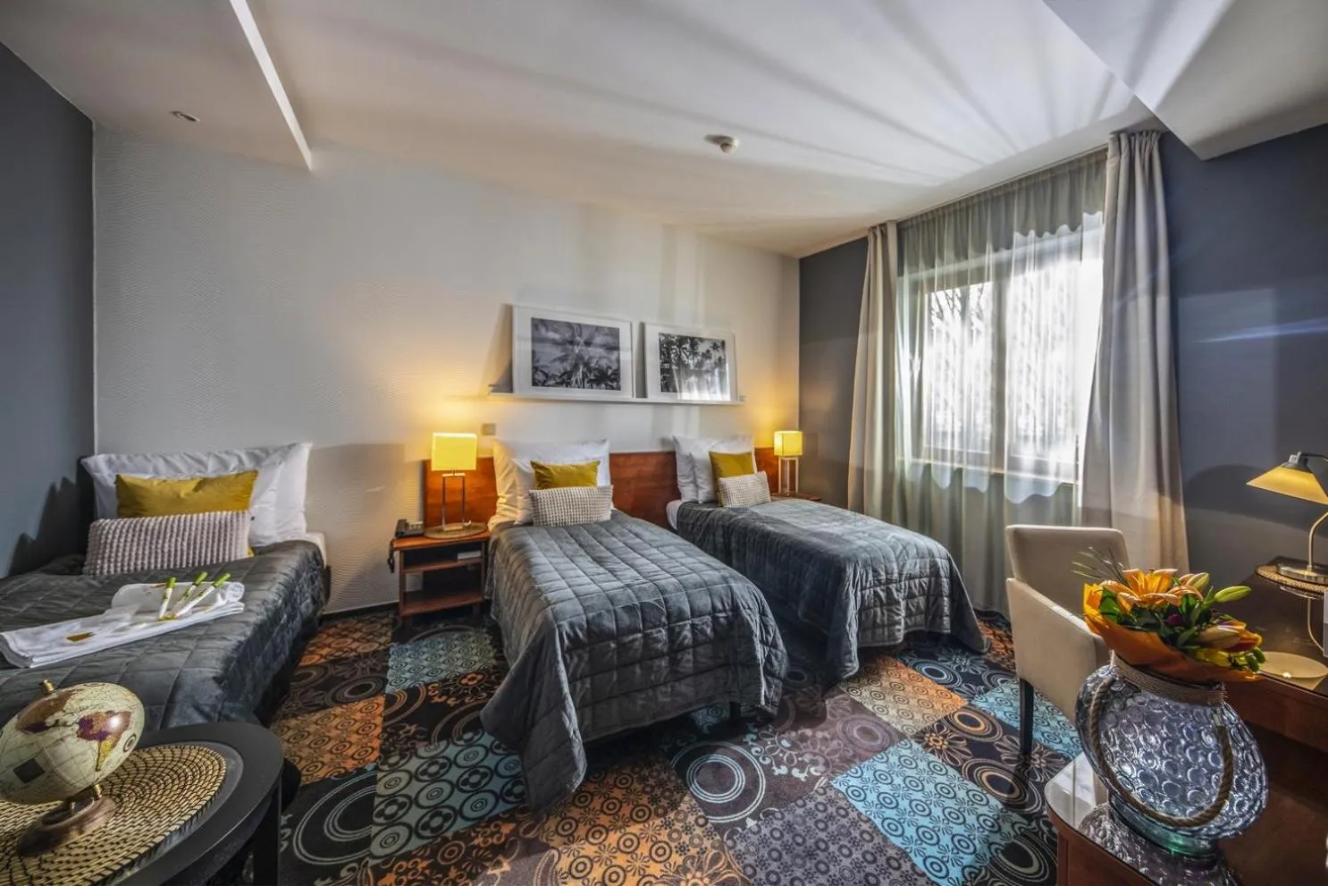 Photo of the whole room, Bed in Budapest Airport Hotel Stáció Wellness & Konferencia