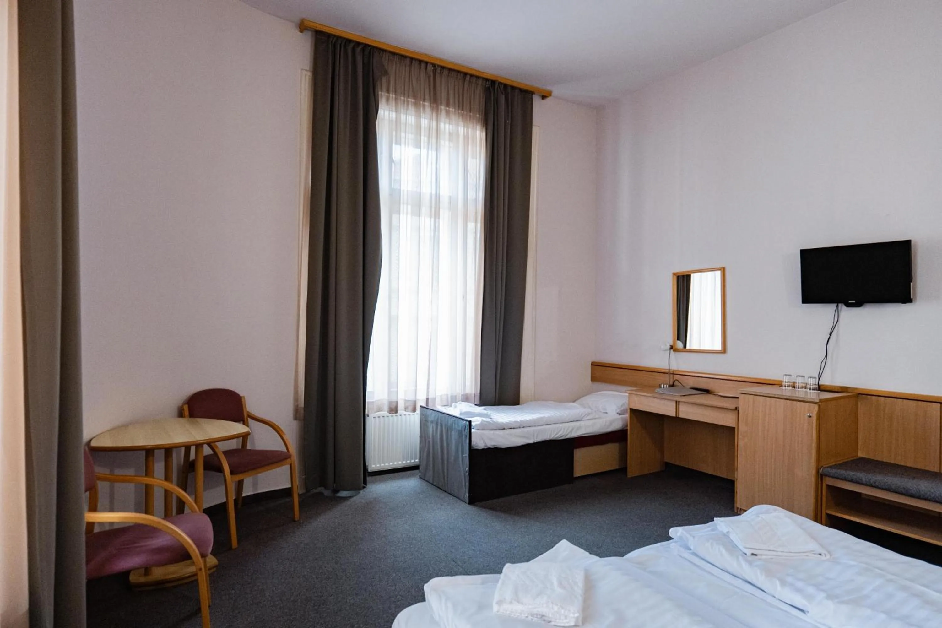 Bed in Pilvax Hotel Budapest