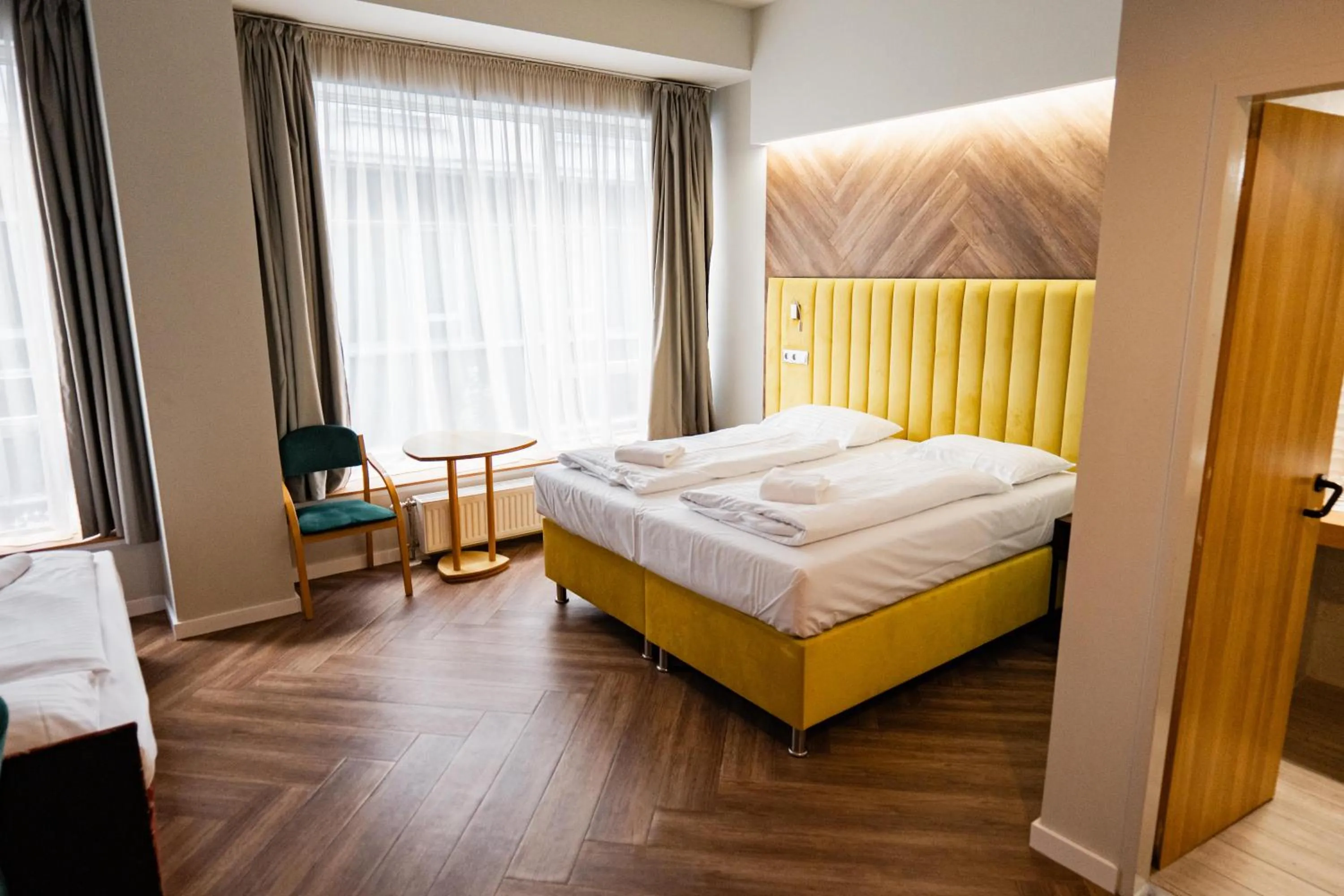 Bed in Pilvax Hotel Budapest