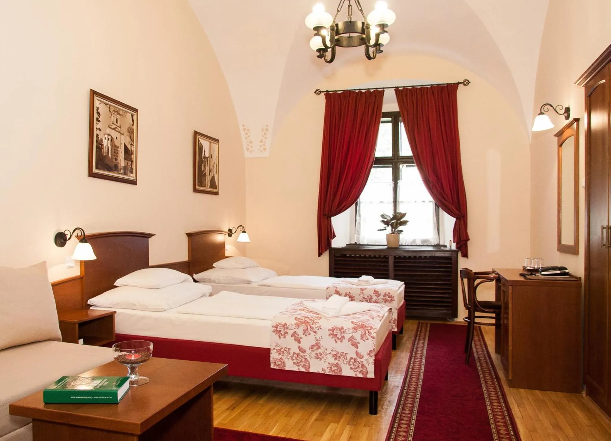 Photo of the whole room, Bed in Hotel Klastrom