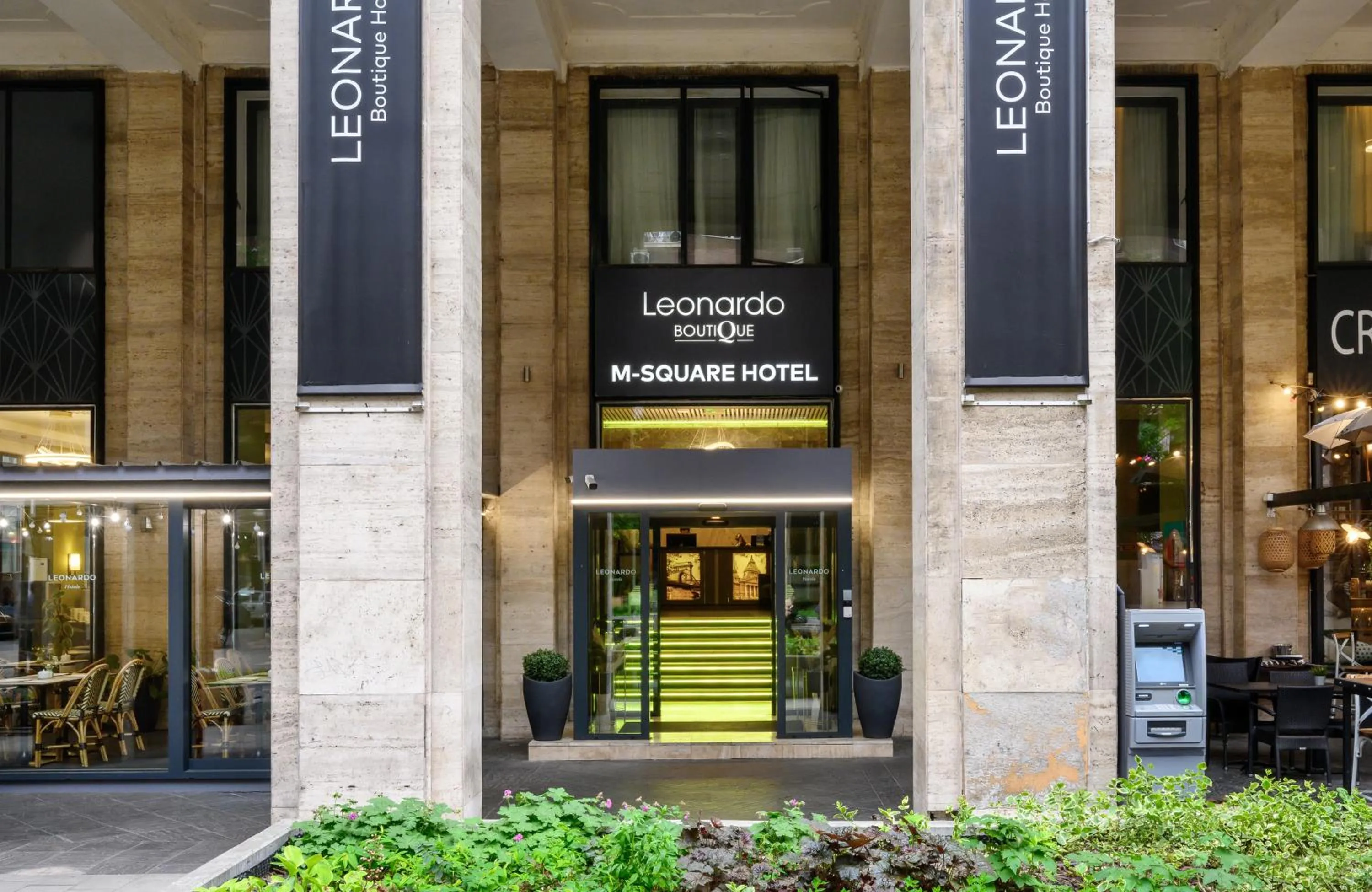 Facade/entrance in Leonardo Boutique Hotel Budapest M-Square