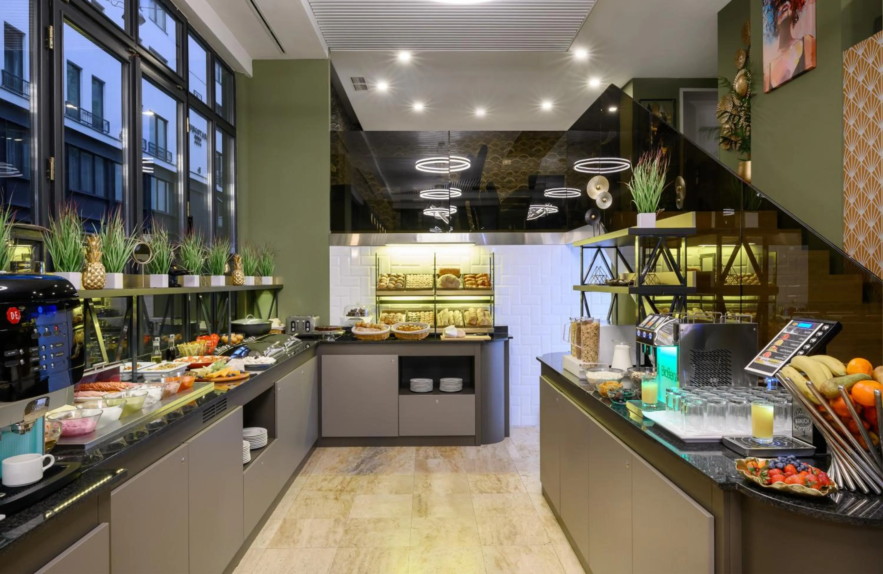 Breakfast in Leonardo Boutique Hotel Budapest M-Square