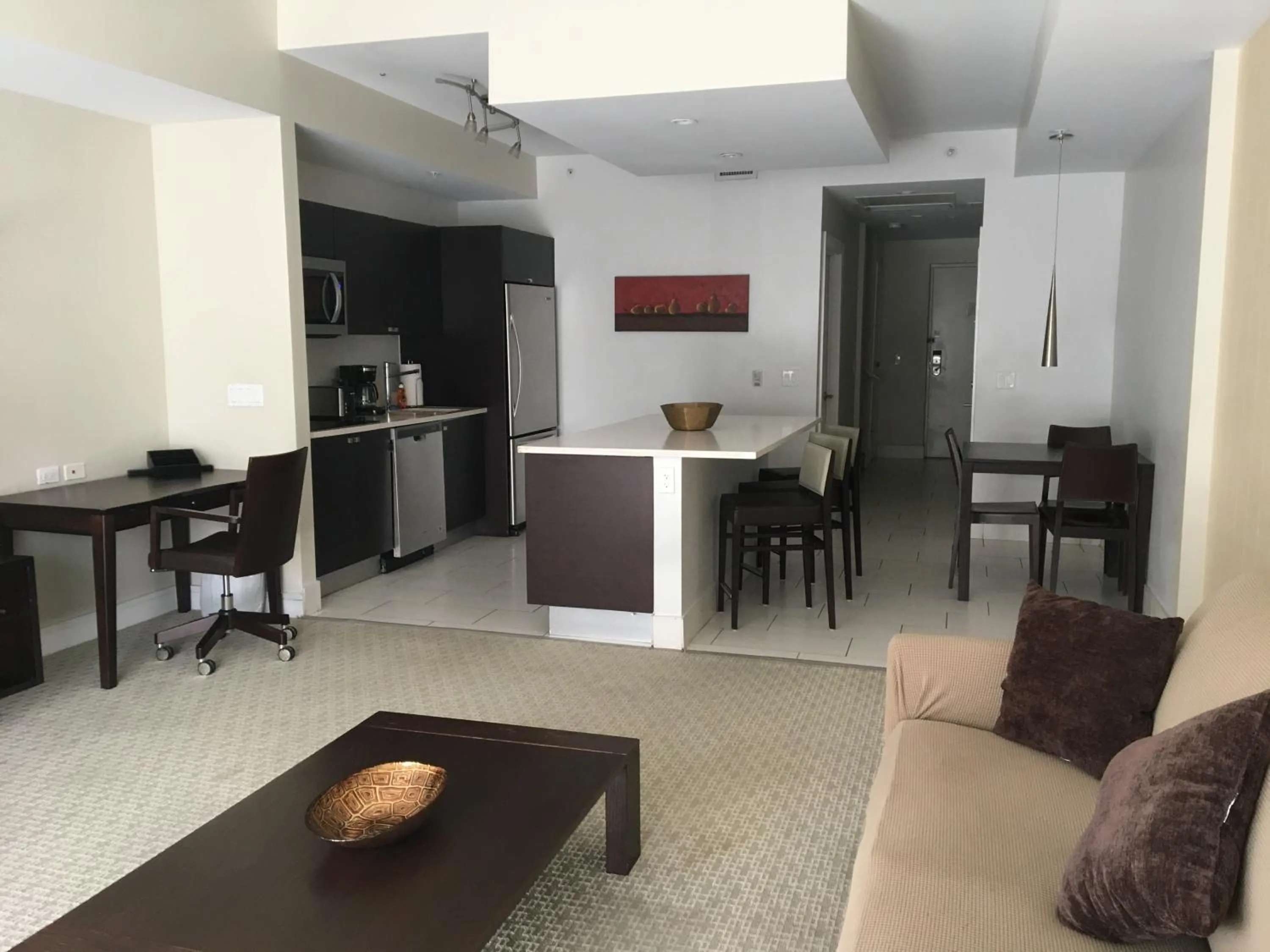 Living room in Doral 2-Story Villa 3 Bed 4 Bath at Provident Doral at The Blue Miami