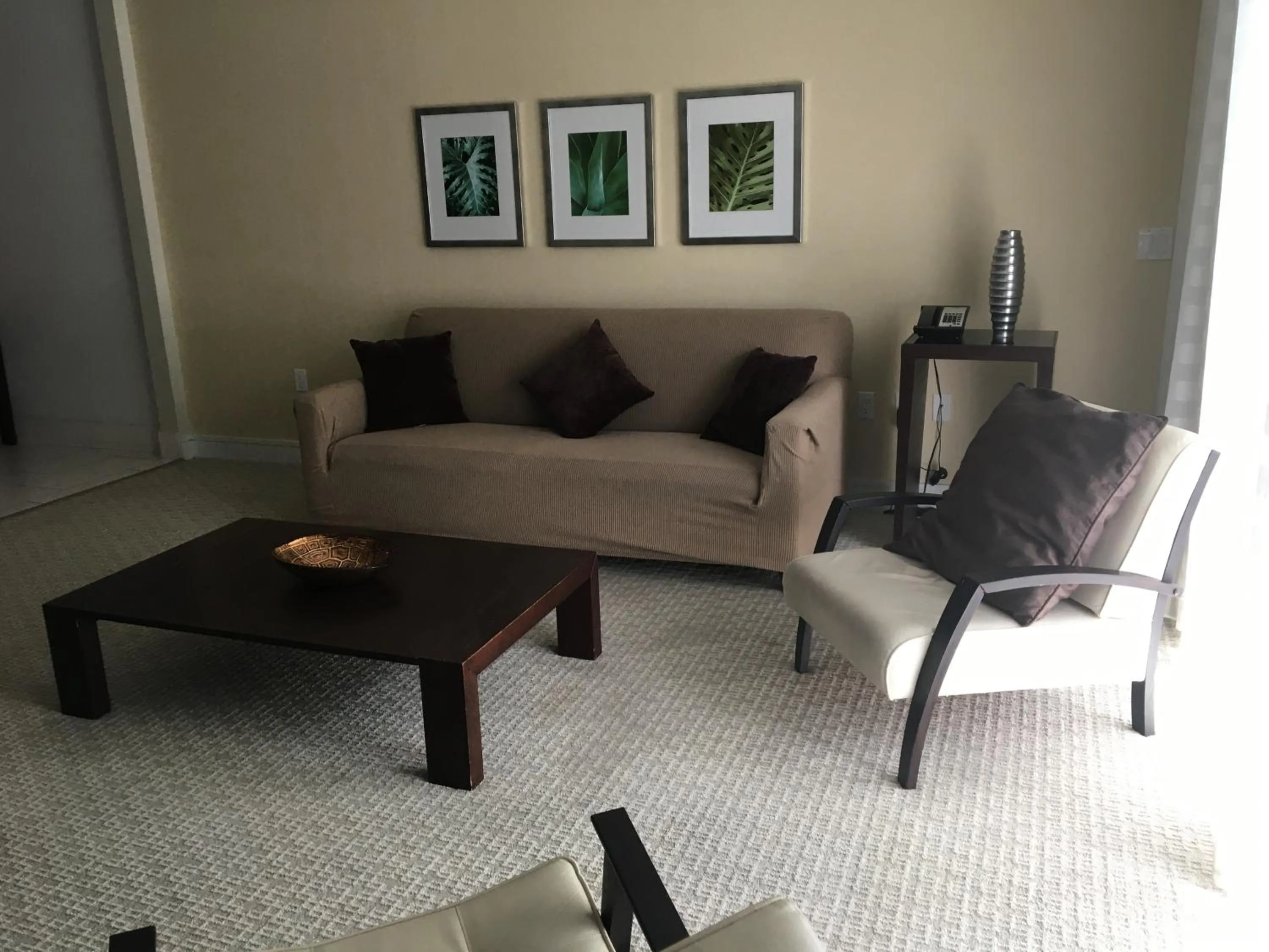 Living room in Doral 2-Story Villa 3 Bed 4 Bath at Provident Doral at The Blue Miami