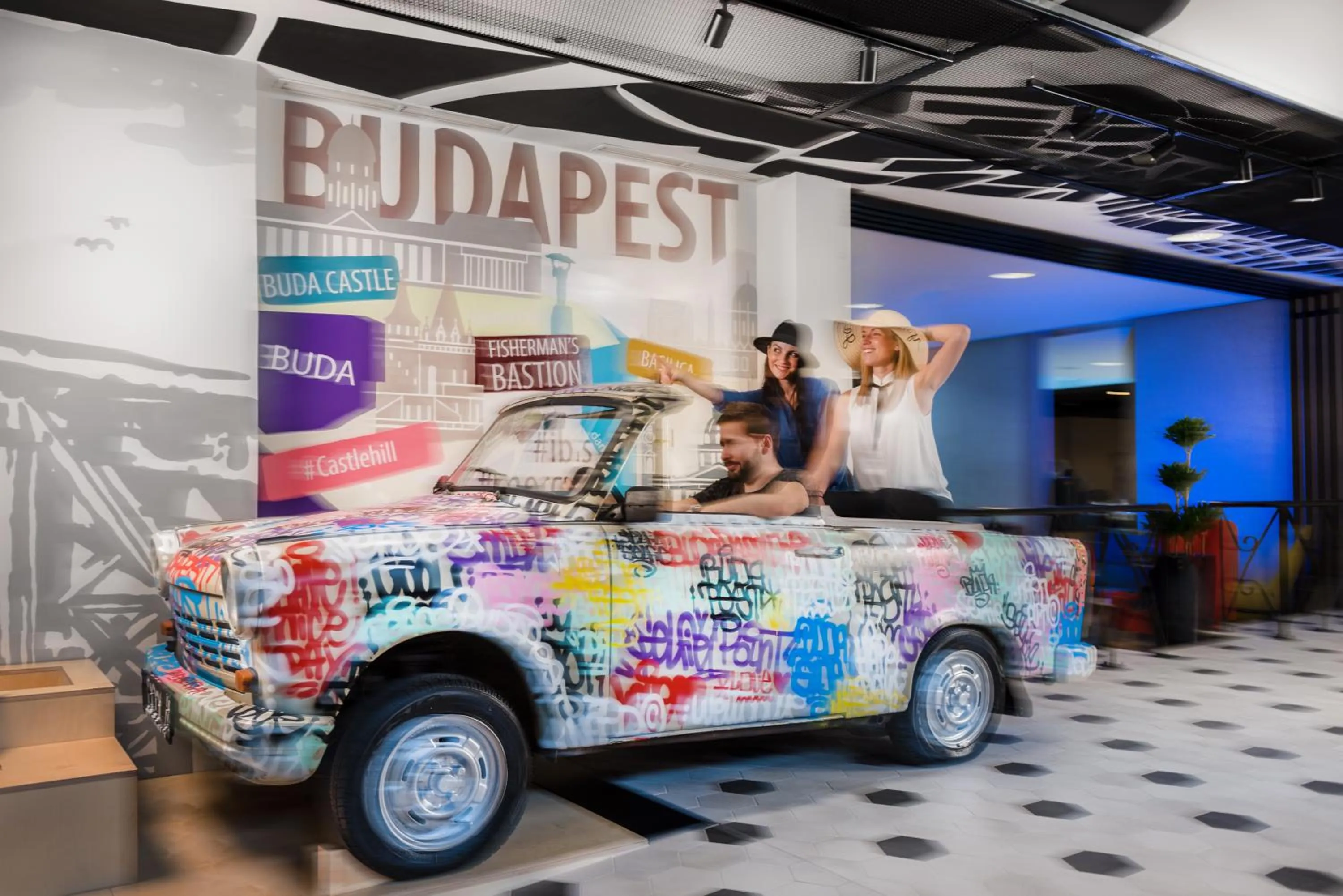 Lobby or reception in Mercure Budapest Castle Hill