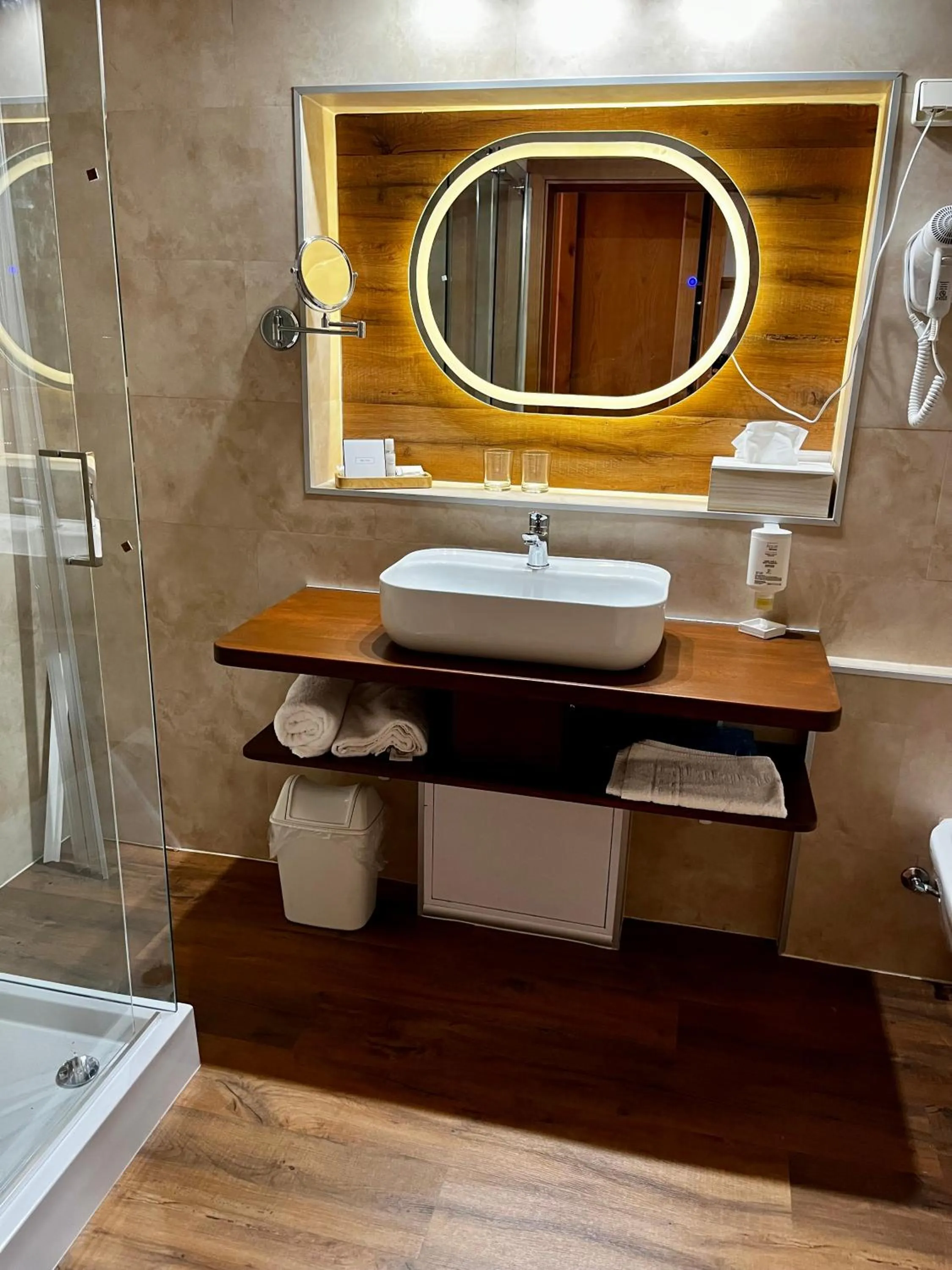 Bathroom in Wellness Hotel Kager Harkány