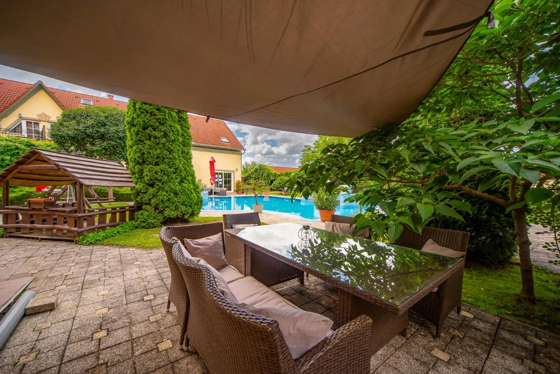 Seating area in Wellness Hotel Kager Harkány
