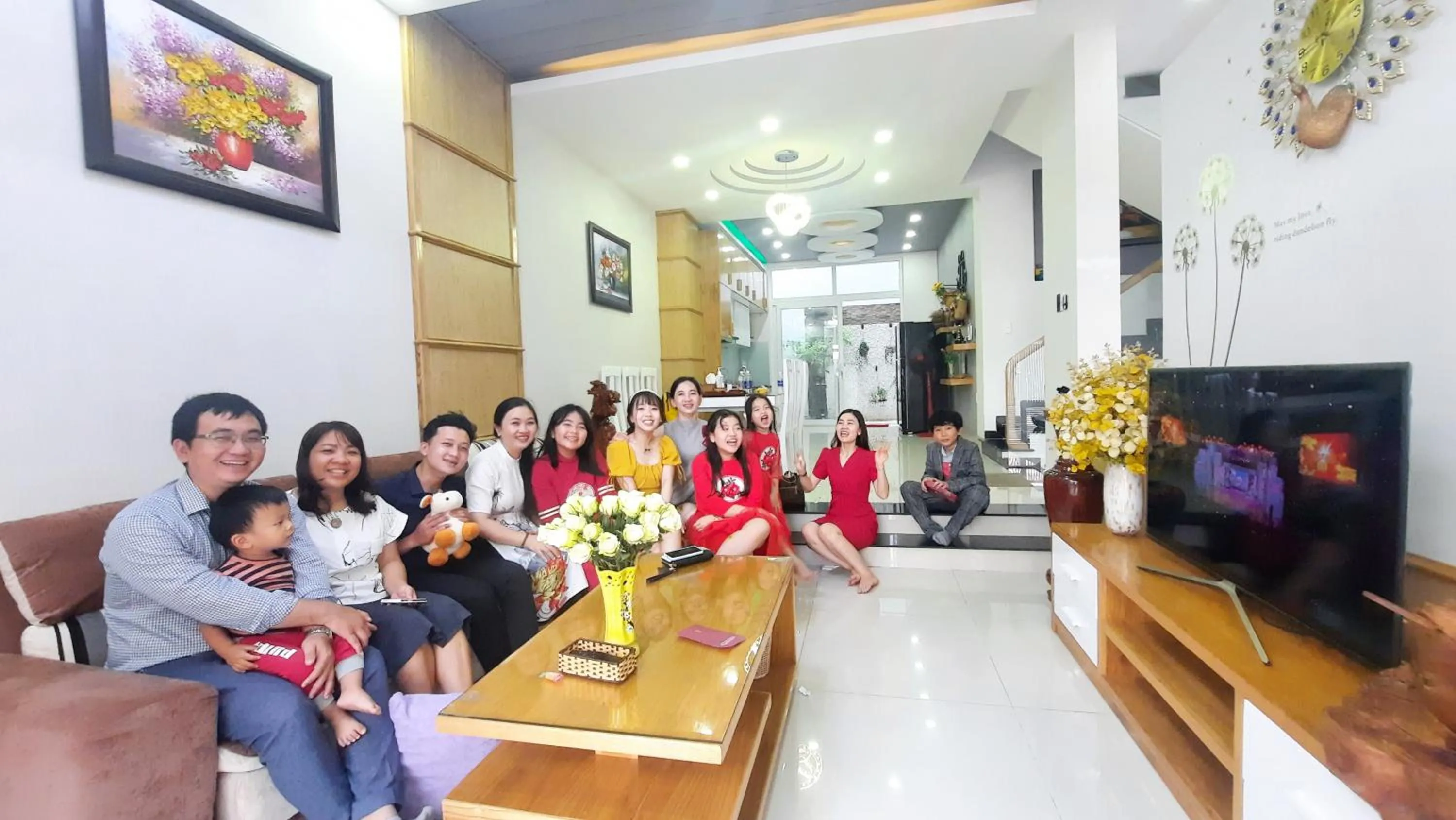 Communal lounge/ TV room in Sunas Home - Villa in Vung Tau