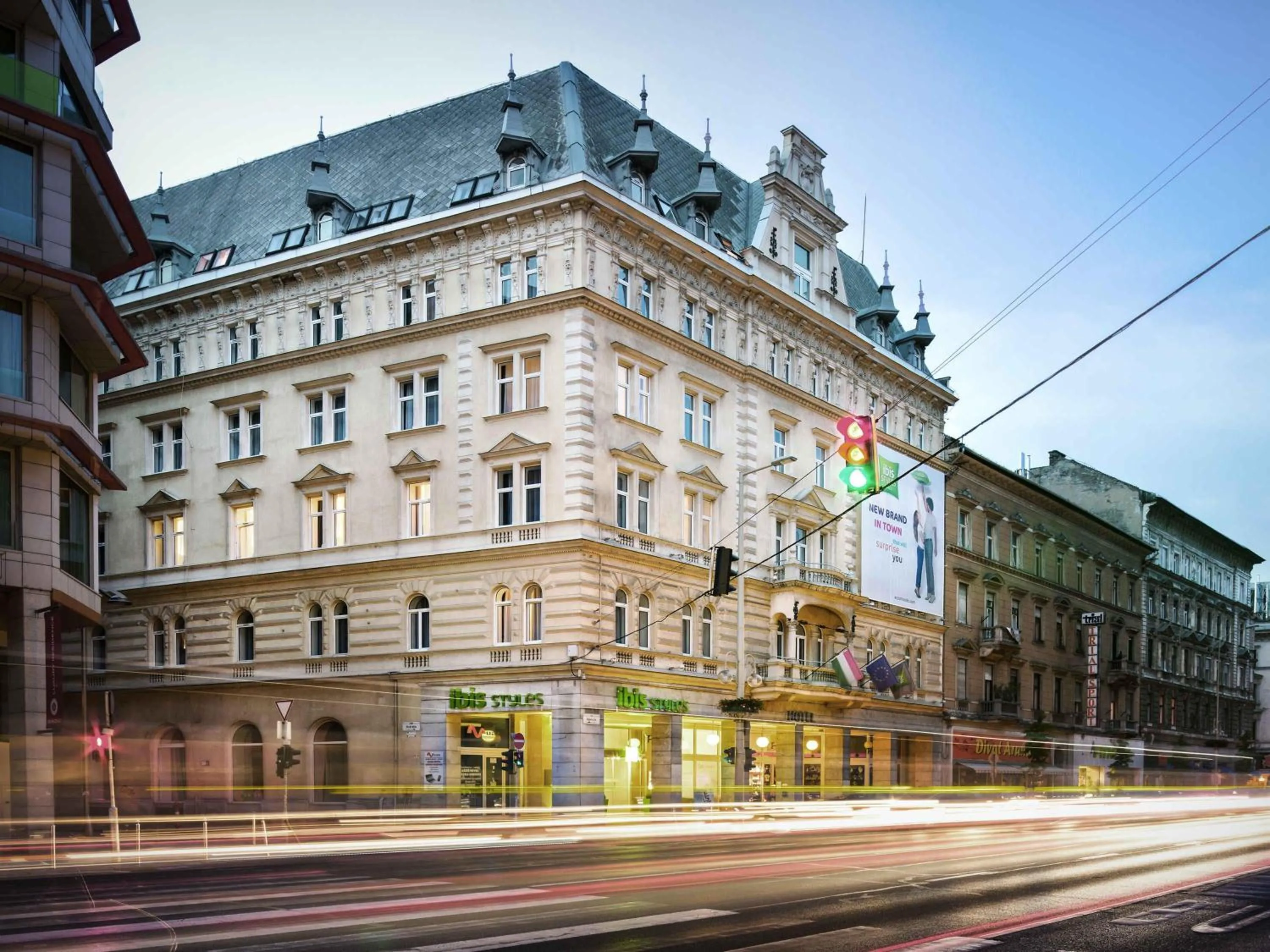Property building in Ibis Styles Budapest Center