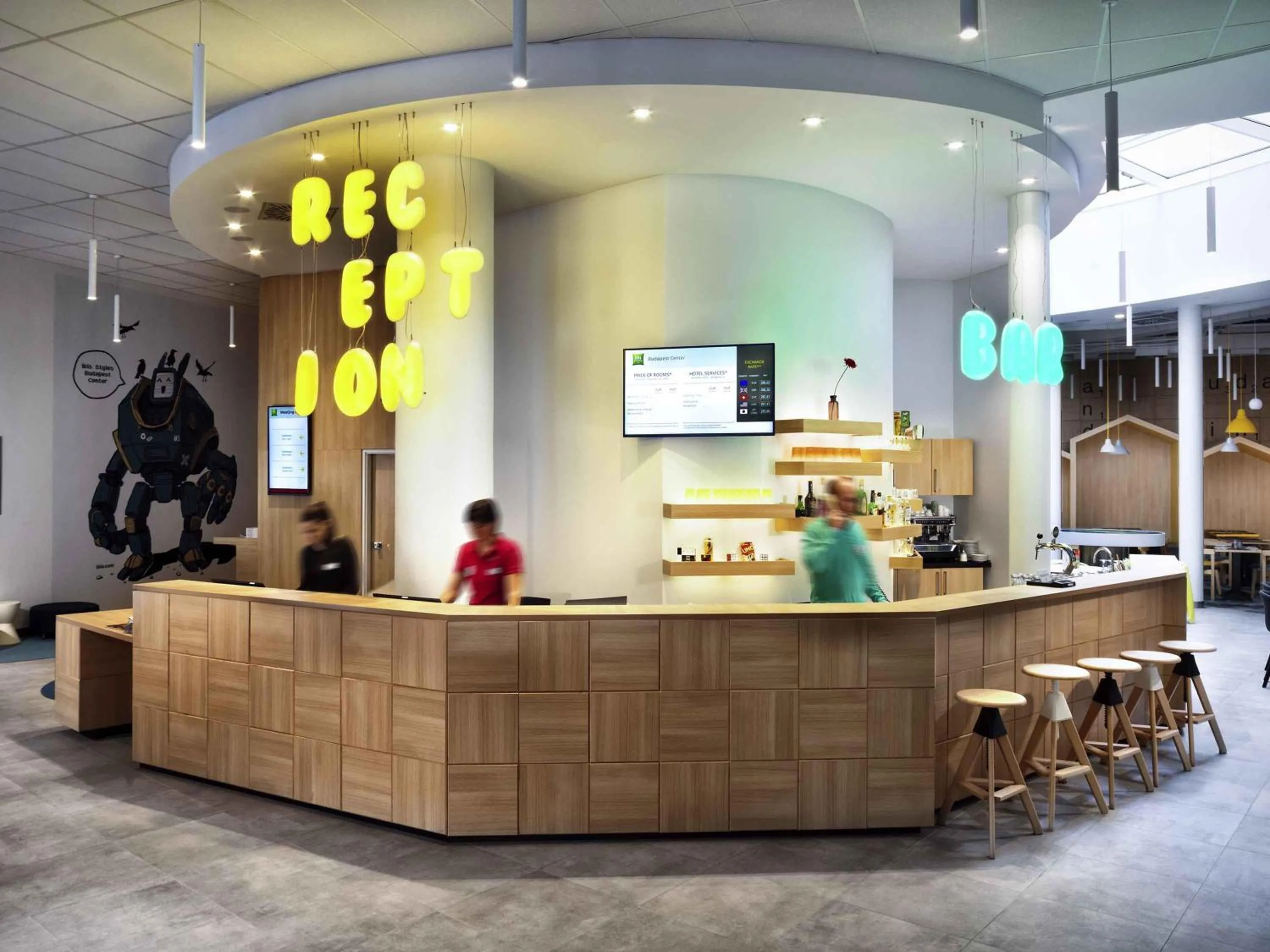 Property building in Ibis Styles Budapest Center