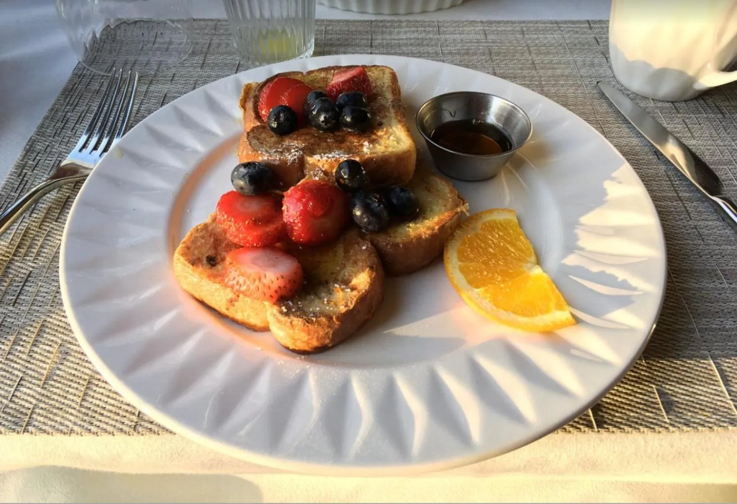 American breakfast in Fairholm Boutique Inns