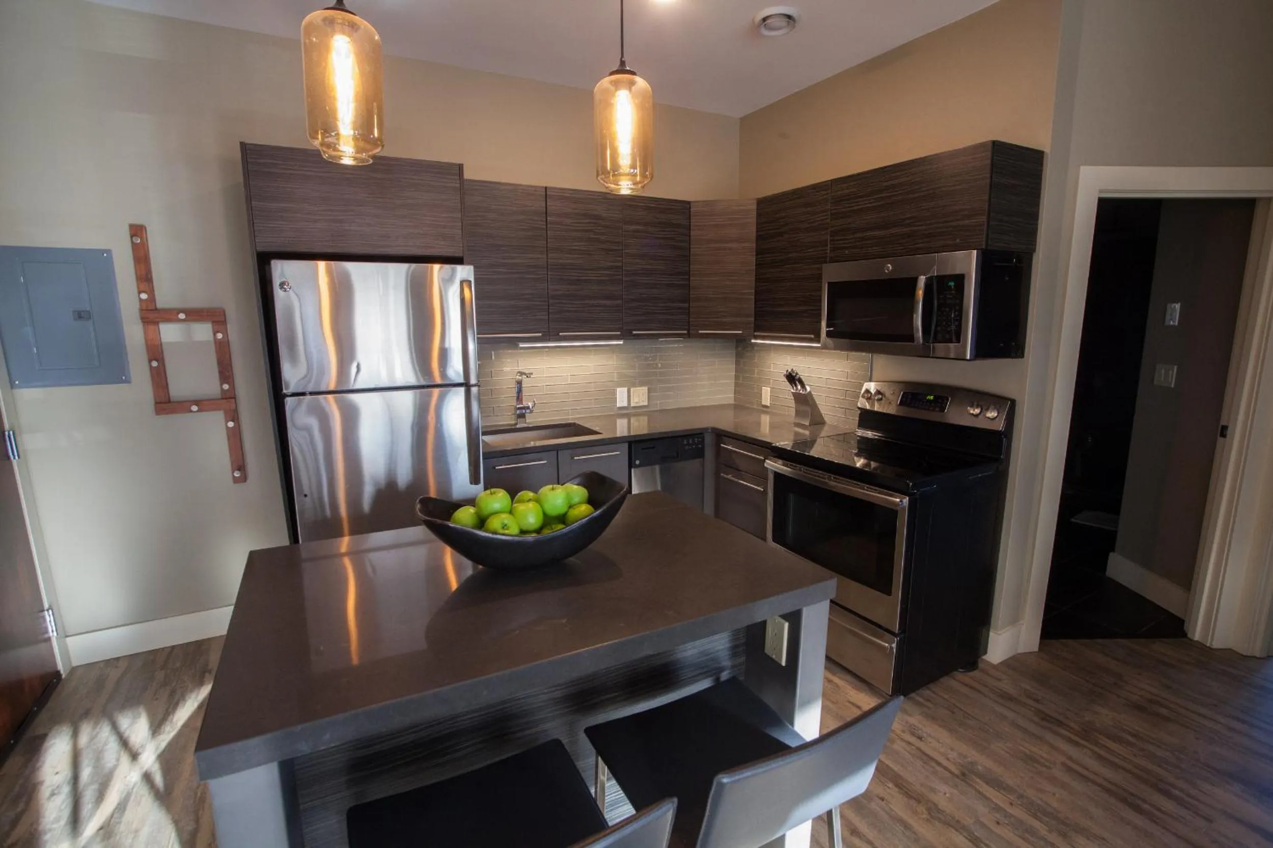 Kitchen or kitchenette in Fairholm Boutique Inns