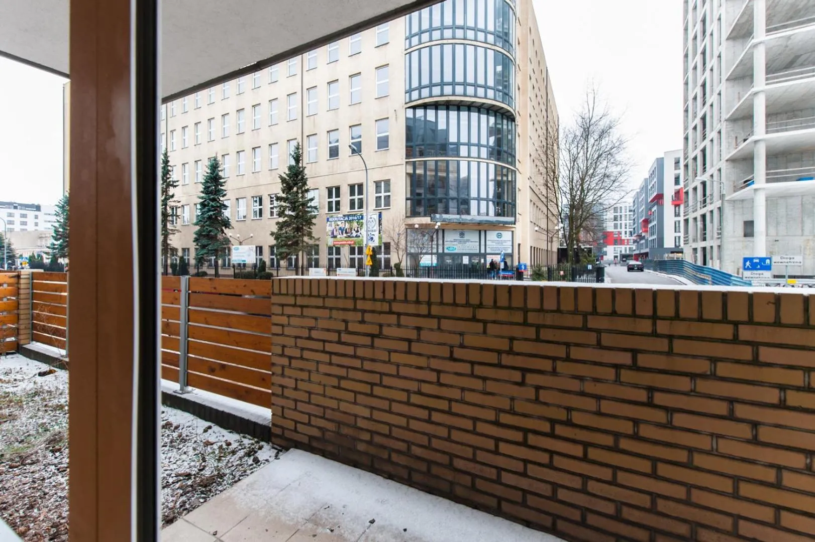 Balcony/Terrace in SuperApart Chełmska 9 - Blisko Olinek i WFDIF