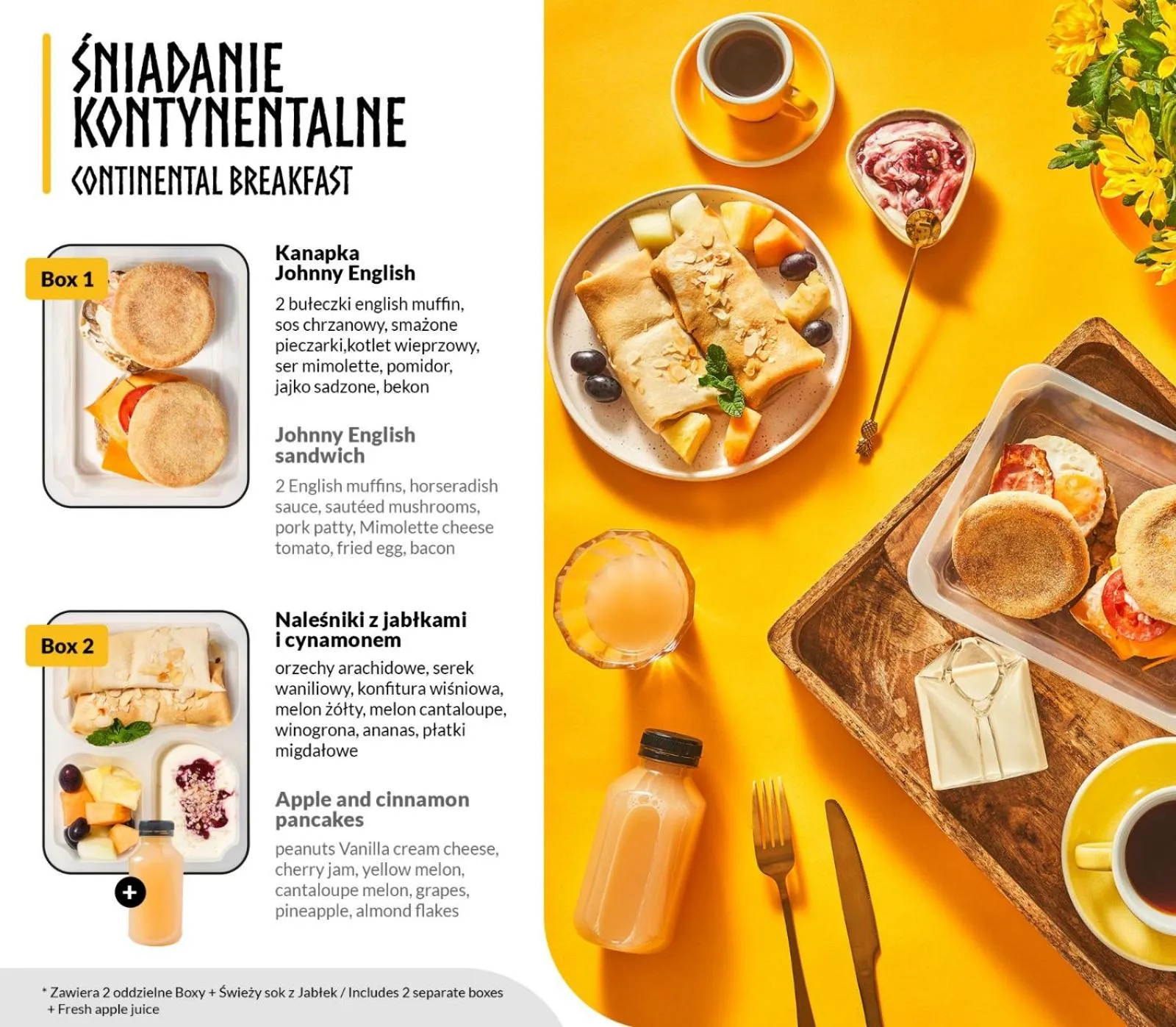 Breakfast in SuperApart Chełmska 9 - Blisko Olinek i WFDIF