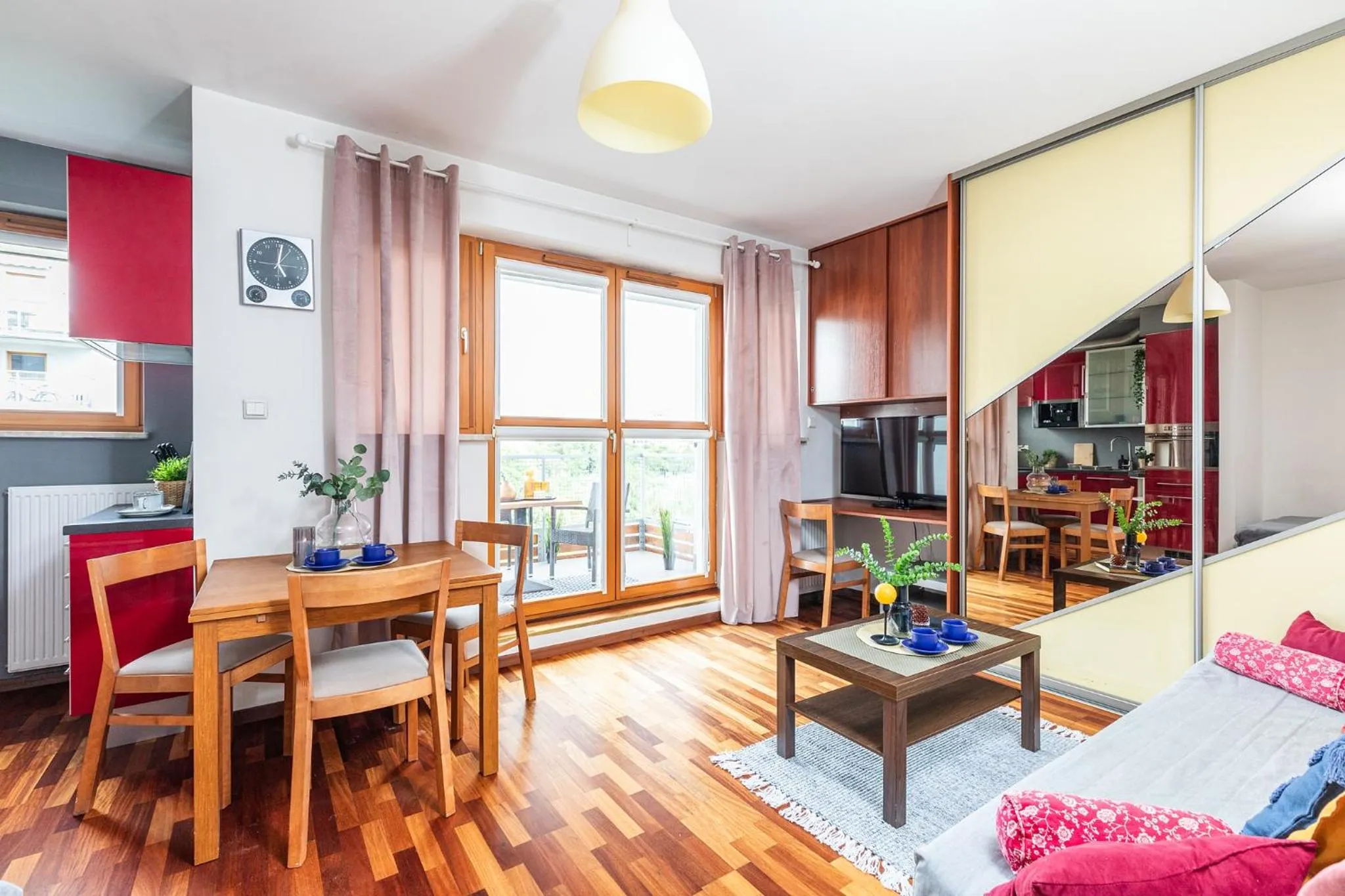 Seating area in SuperApart Chełmska 9 - Blisko Olinek i WFDIF