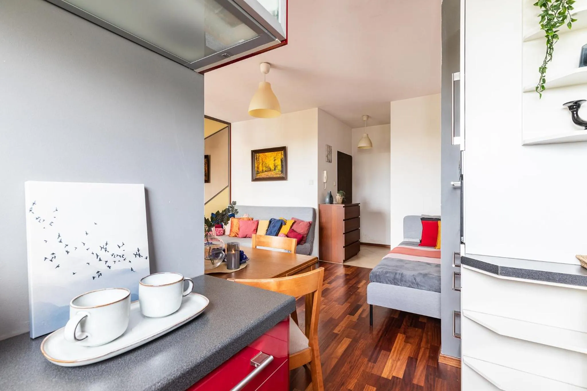 Seating area in SuperApart Chełmska 9 - Blisko Olinek i WFDIF