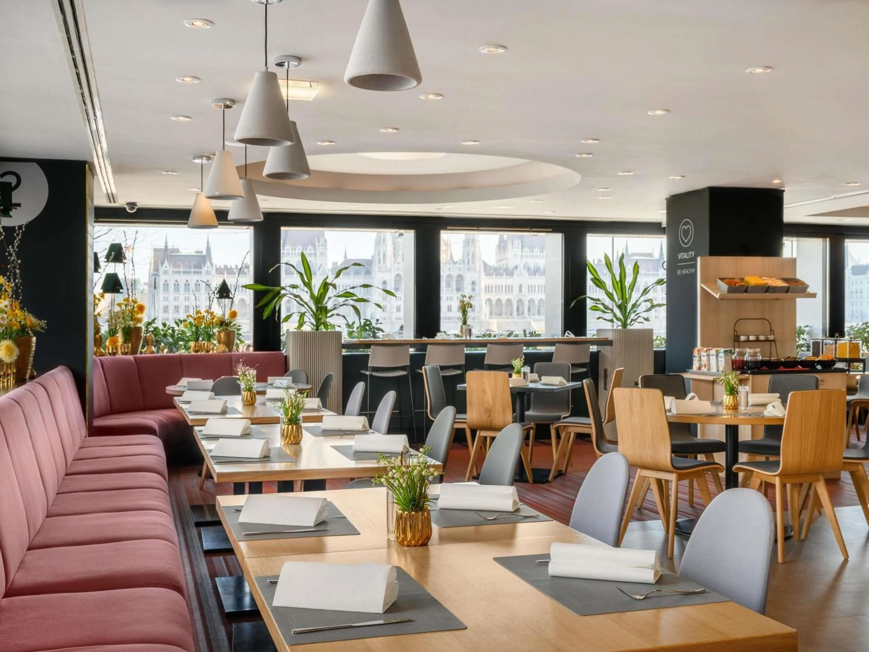 Property building in Novotel Budapest Danube