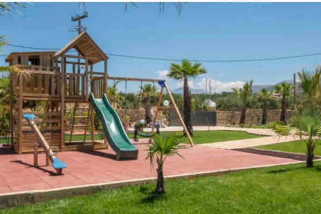 Children play ground in Opsis Luxury Villa with swimming pool