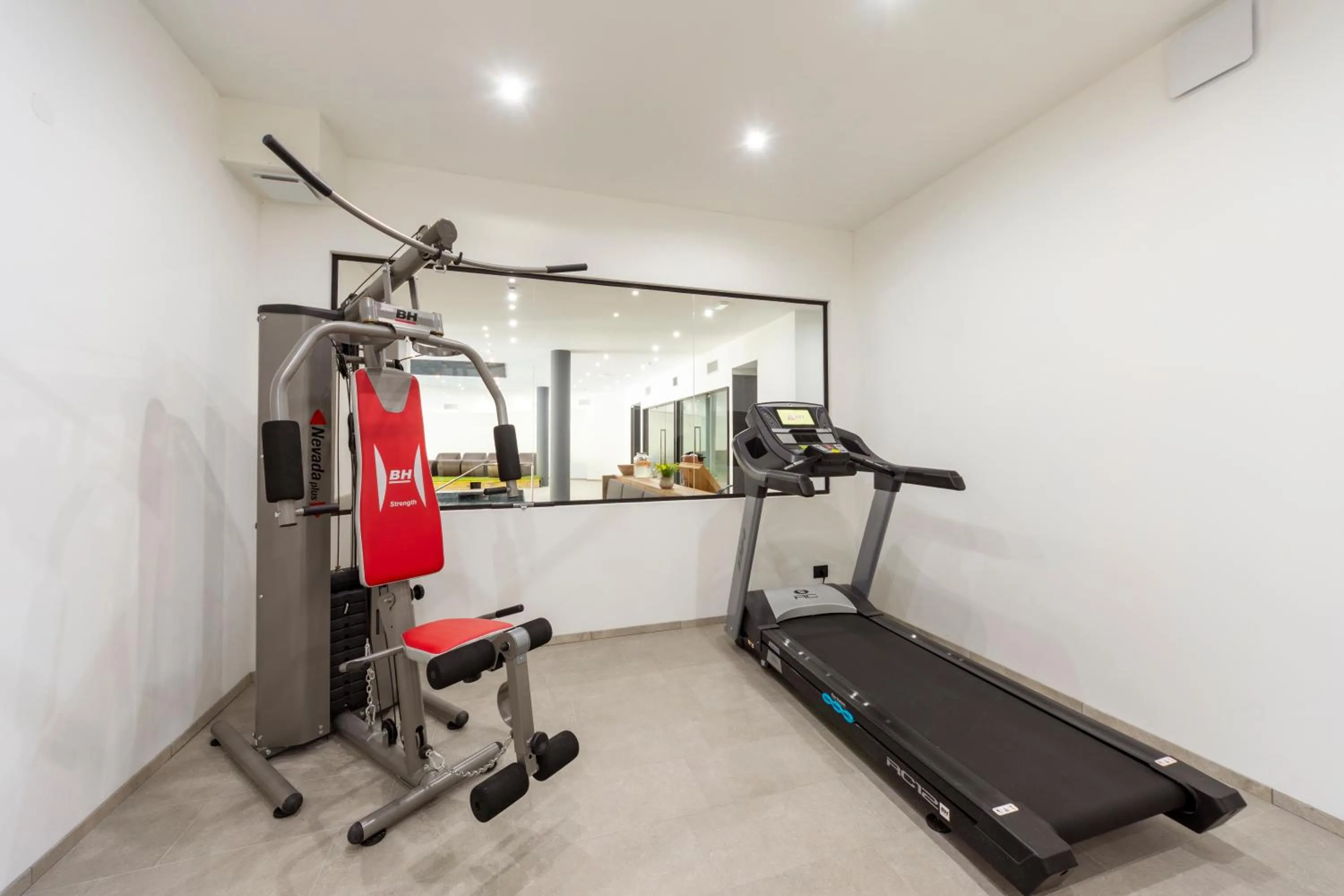 Fitness centre/facilities in Active Alm Hotel