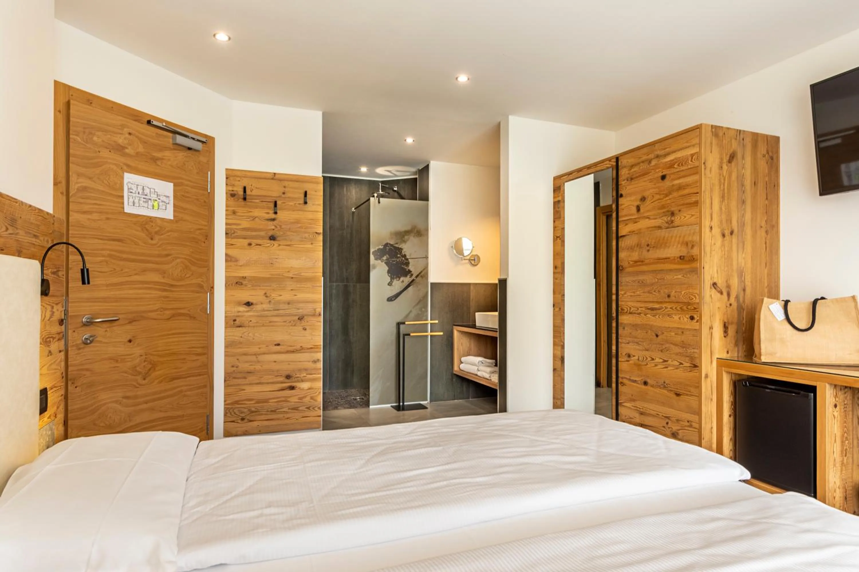 Bed in Active Alm Hotel