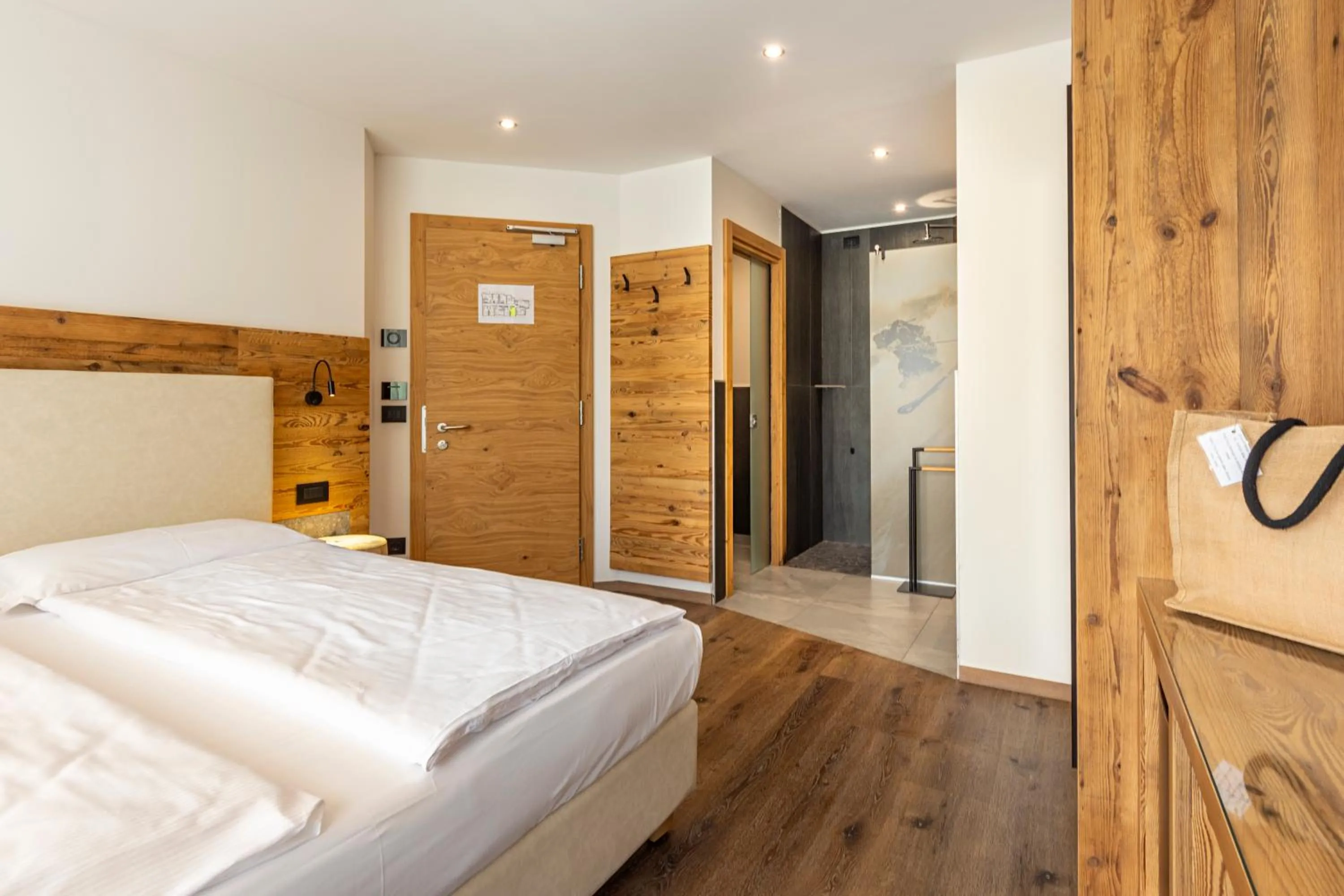 Bed in Active Alm Hotel