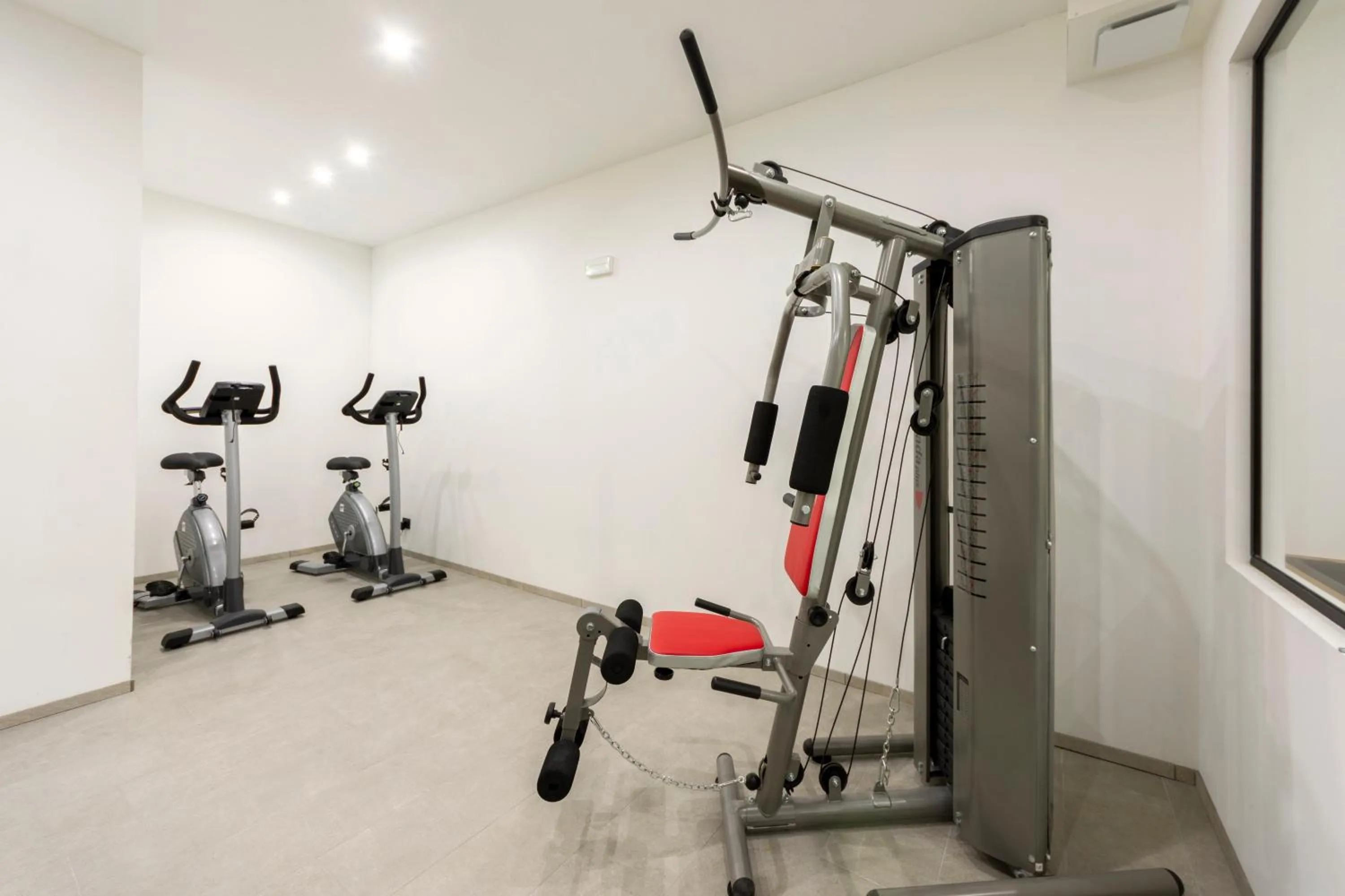 Fitness centre/facilities in Active Alm Hotel