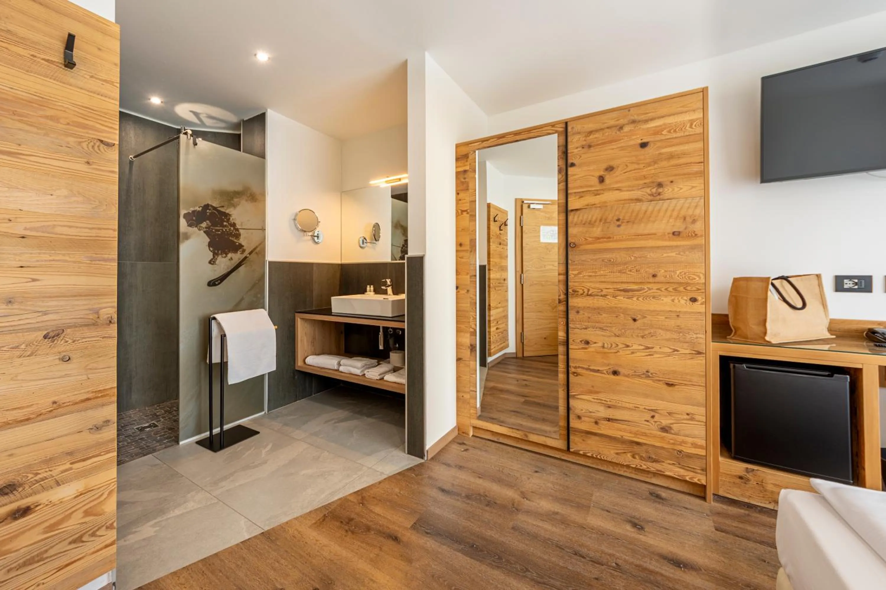 Bed in Active Alm Hotel